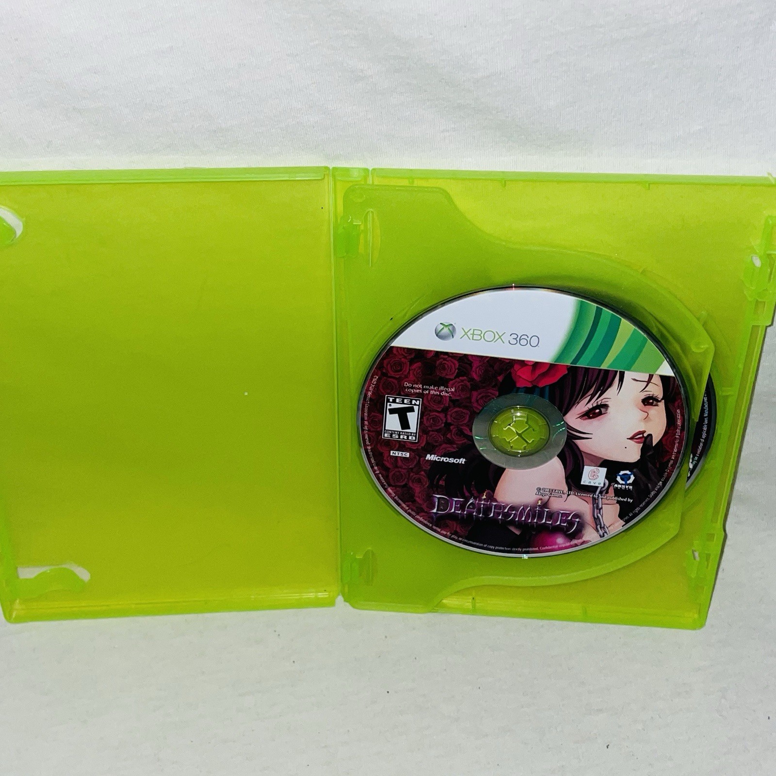 Deathsmiles (Xbox 360, 2010) – Disc Only & Bonus Soundtrack CD – Tested