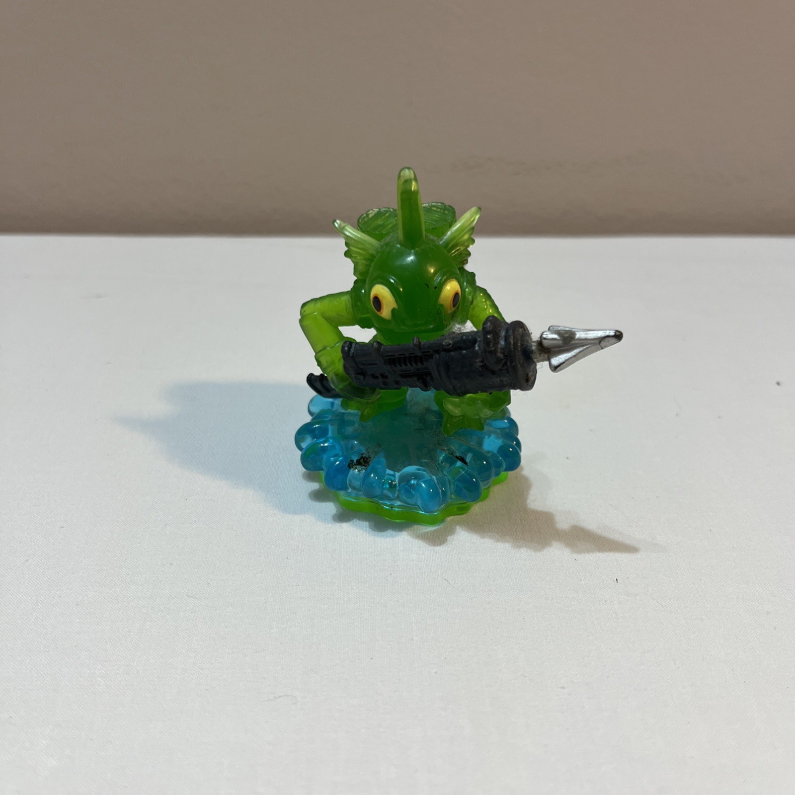 Clear Green Gill Grunt Skylanders Spyros Adventure Imaginators