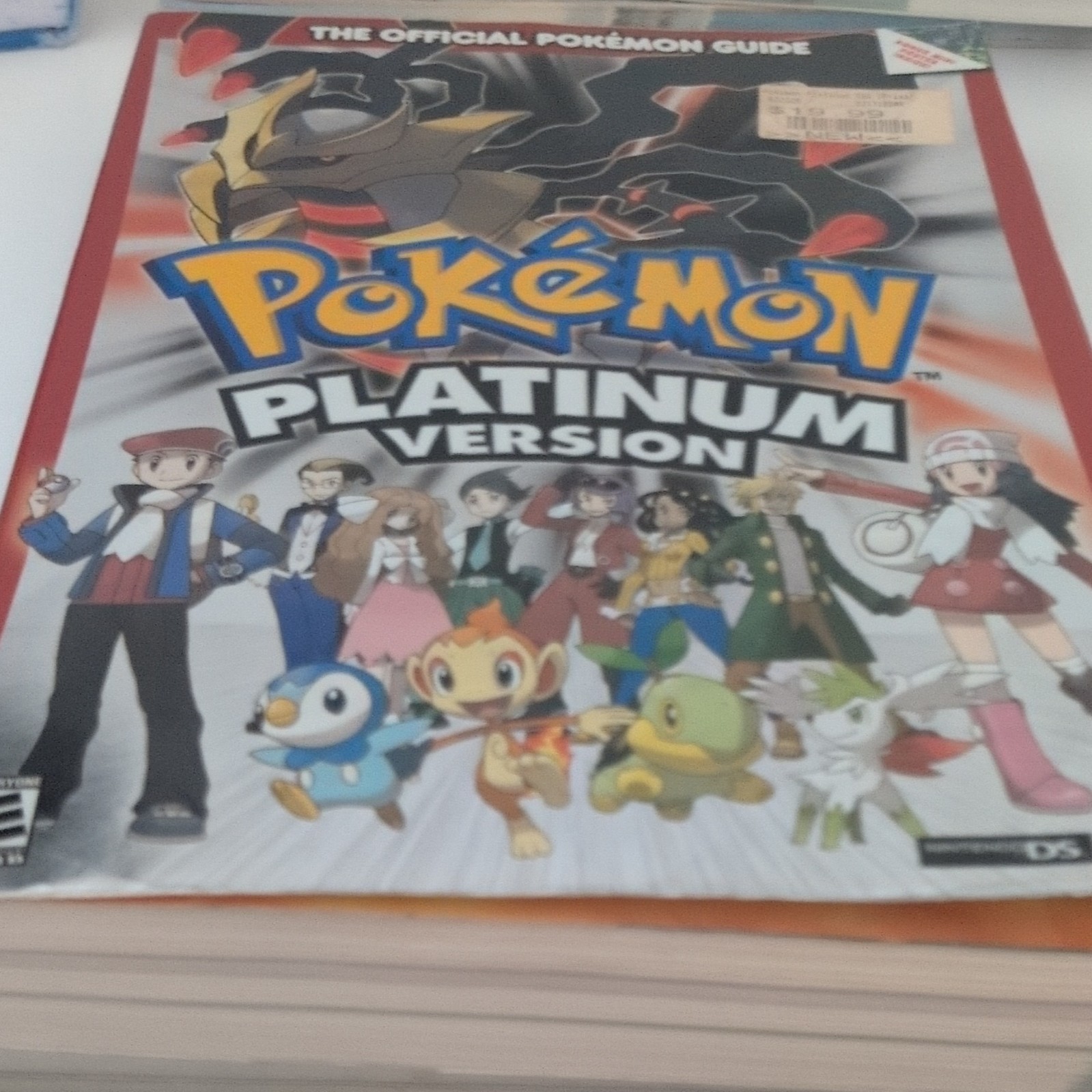 The Pokémon Company Official Strategy Guide Pokémon Platinum Version Poster 2009