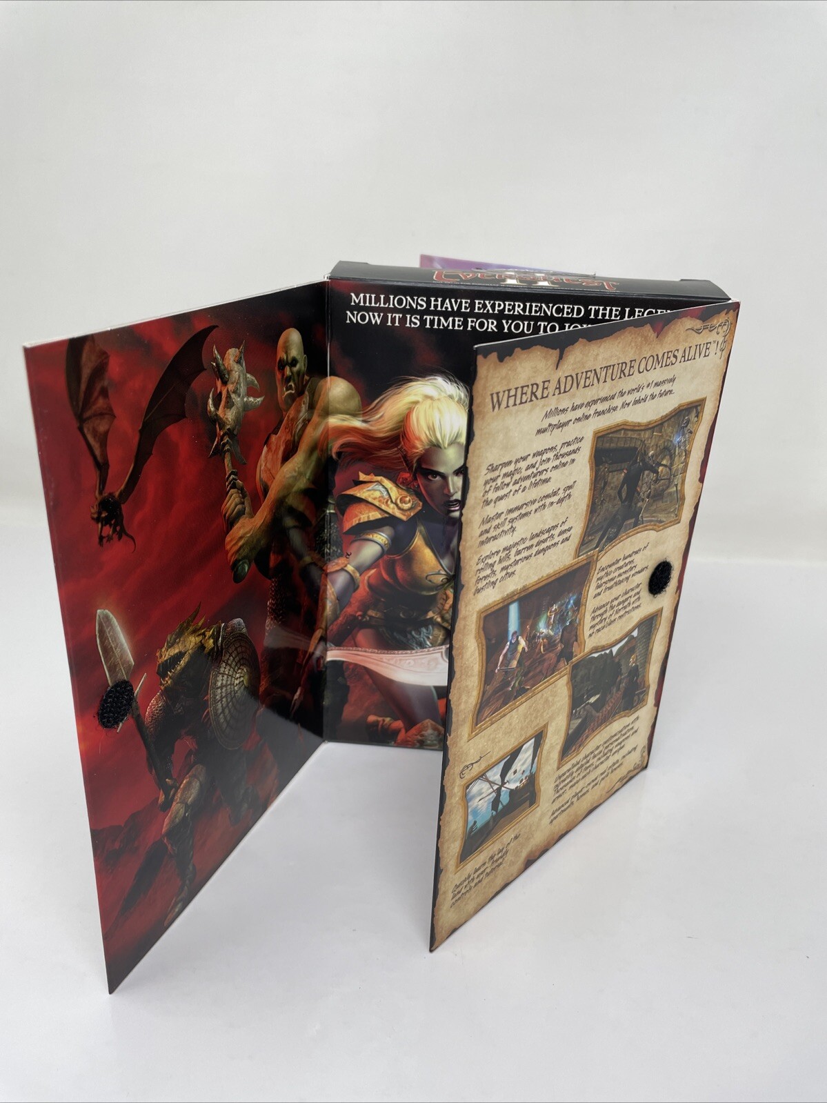 EverQuest II 2004 Sony Online PC Adventure Role playing Game.