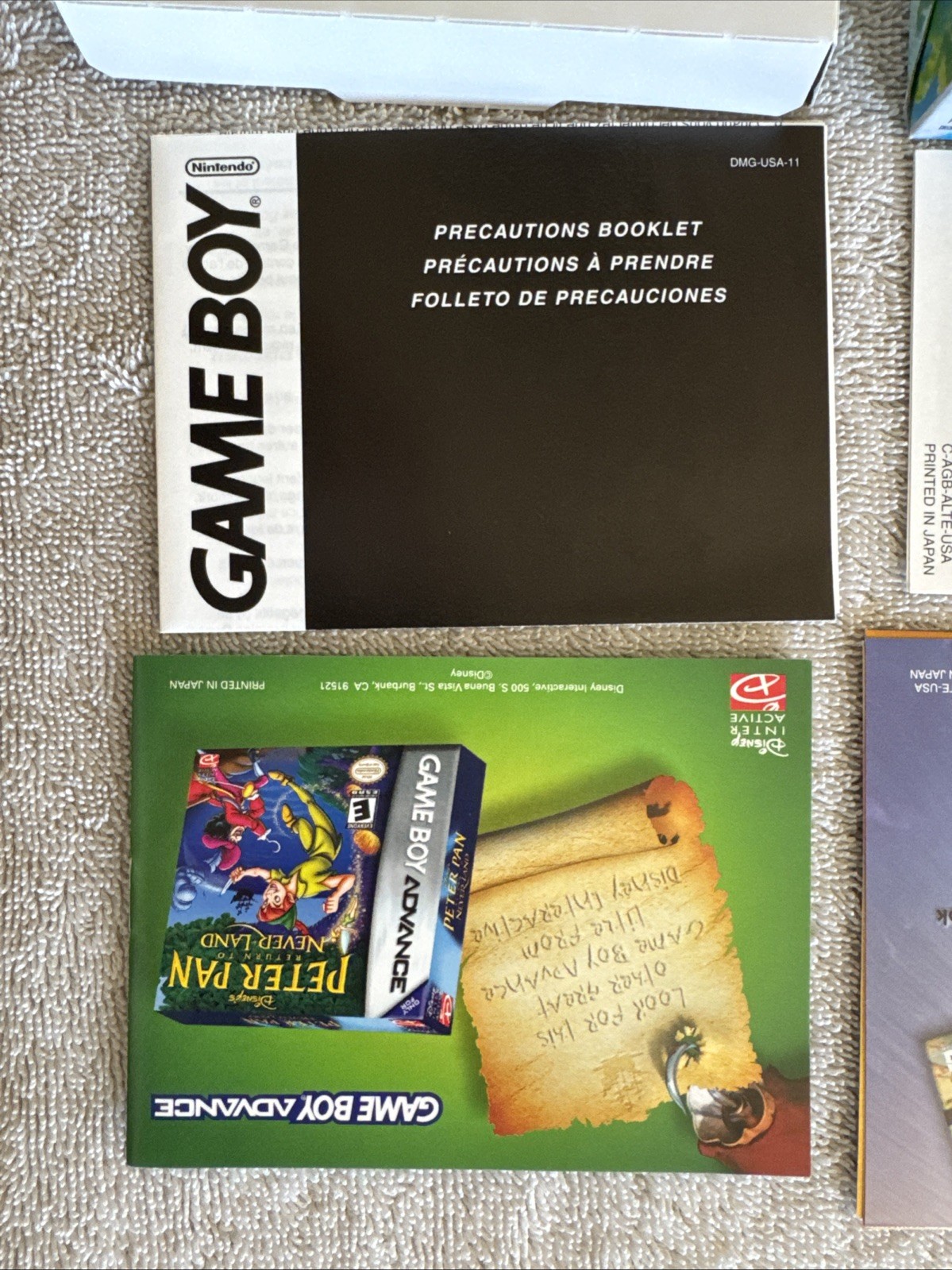 Disney Lilo and Stitch Nintendo Game Boy Advance GBA **CiB** Very Clean