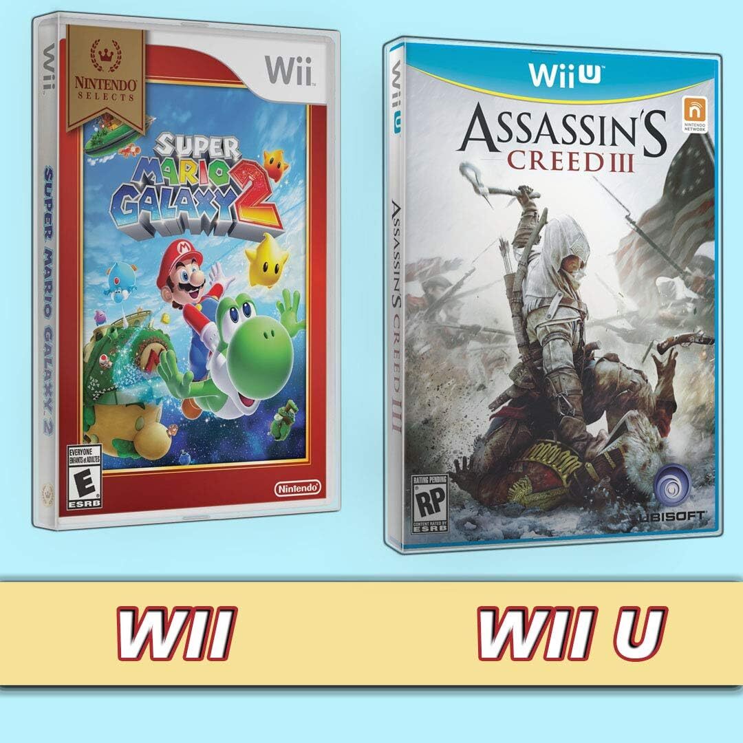 Video Game Protectors FOR PS2 WII-WII U GameCube Xbox 360 DVD Standard Case Pack