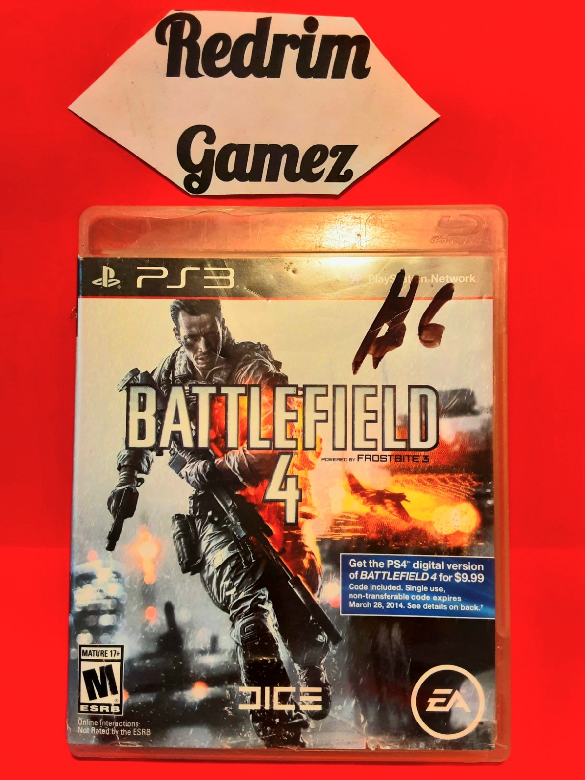 Battlefield 4 Black Label Sony PS3 Video Games EA Dice