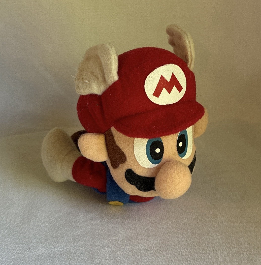 BD&A Vintage 1997 Nintendo 64 Mario Wing Cap Beanbag Plush