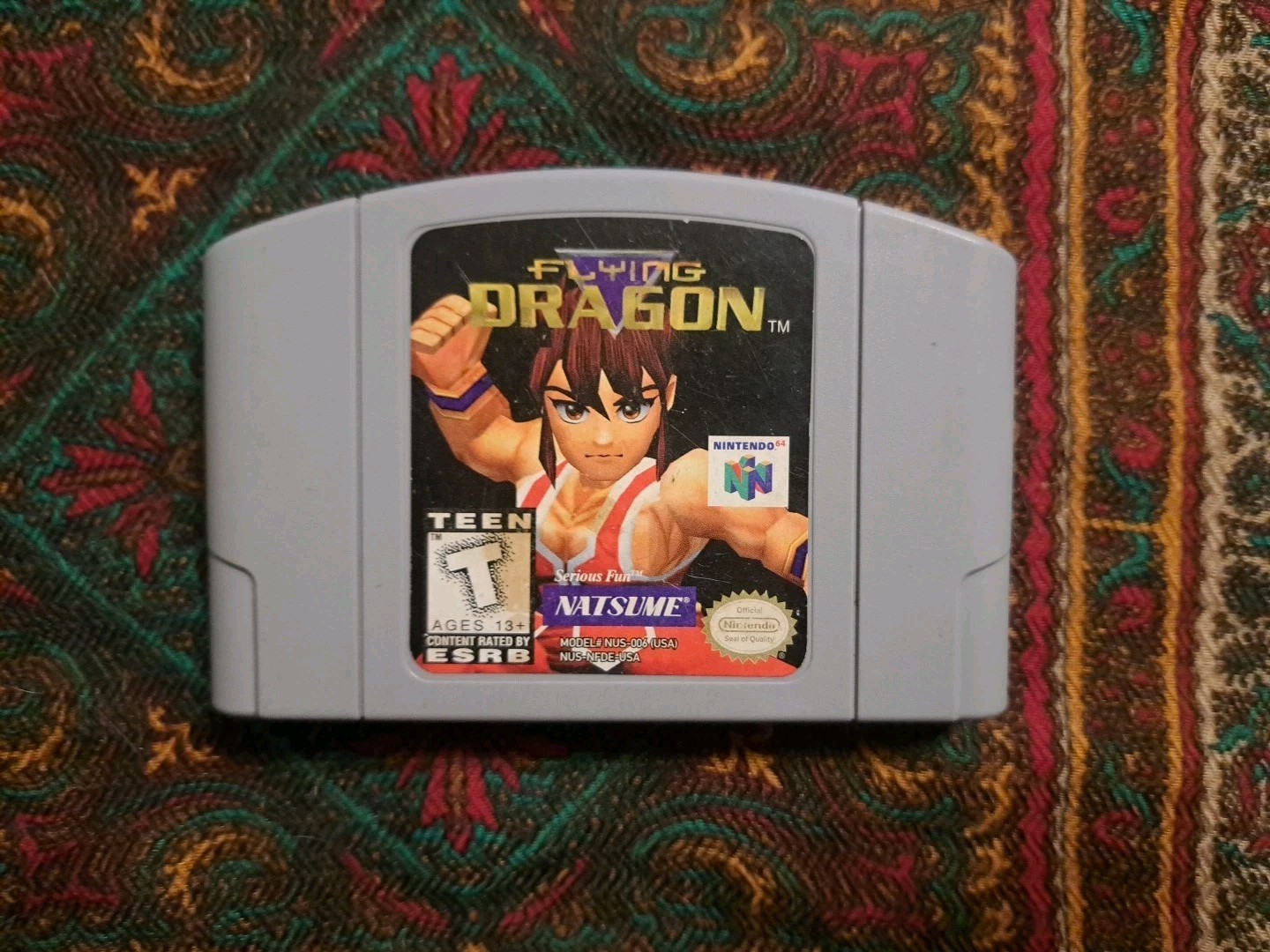 Flying Dragon (Nintendo 64, 1998) N64 Game & Box Authentic CLEANED & TESTED