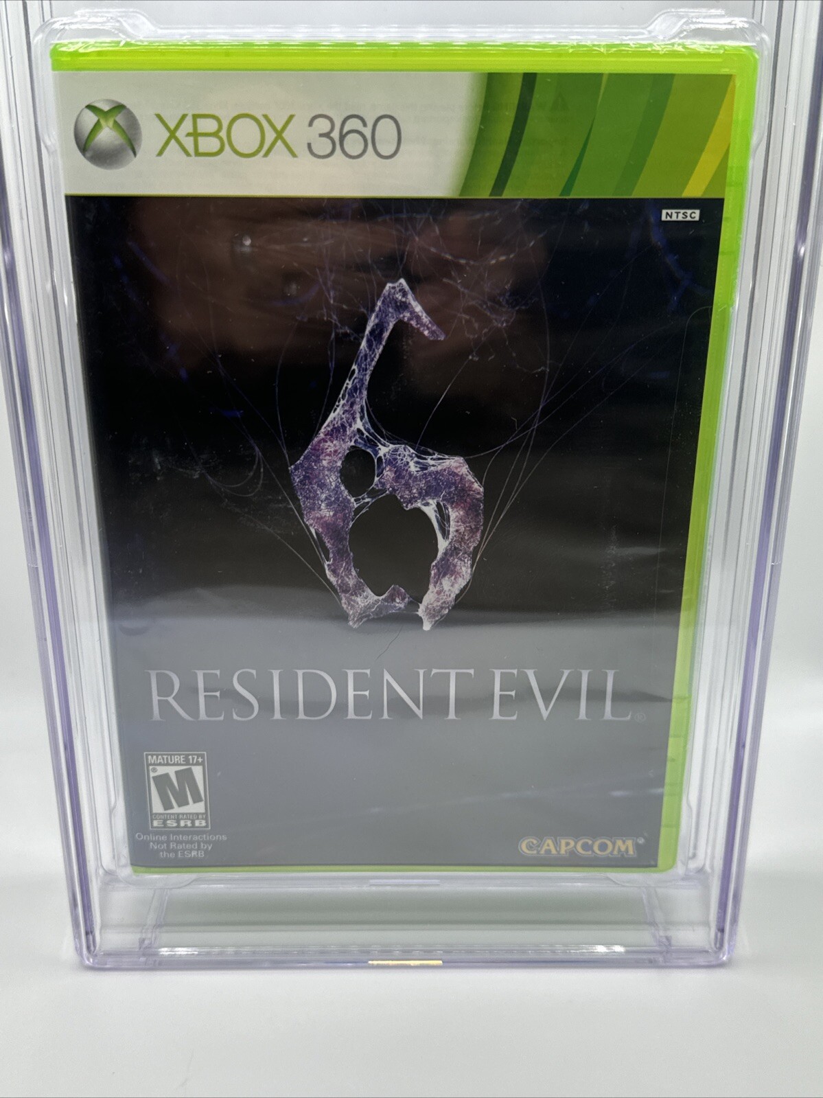 Resident Evil 6 Microsoft Xbox 360 2012 Capcom Sealed CGC Graded 9.9 A++ ..