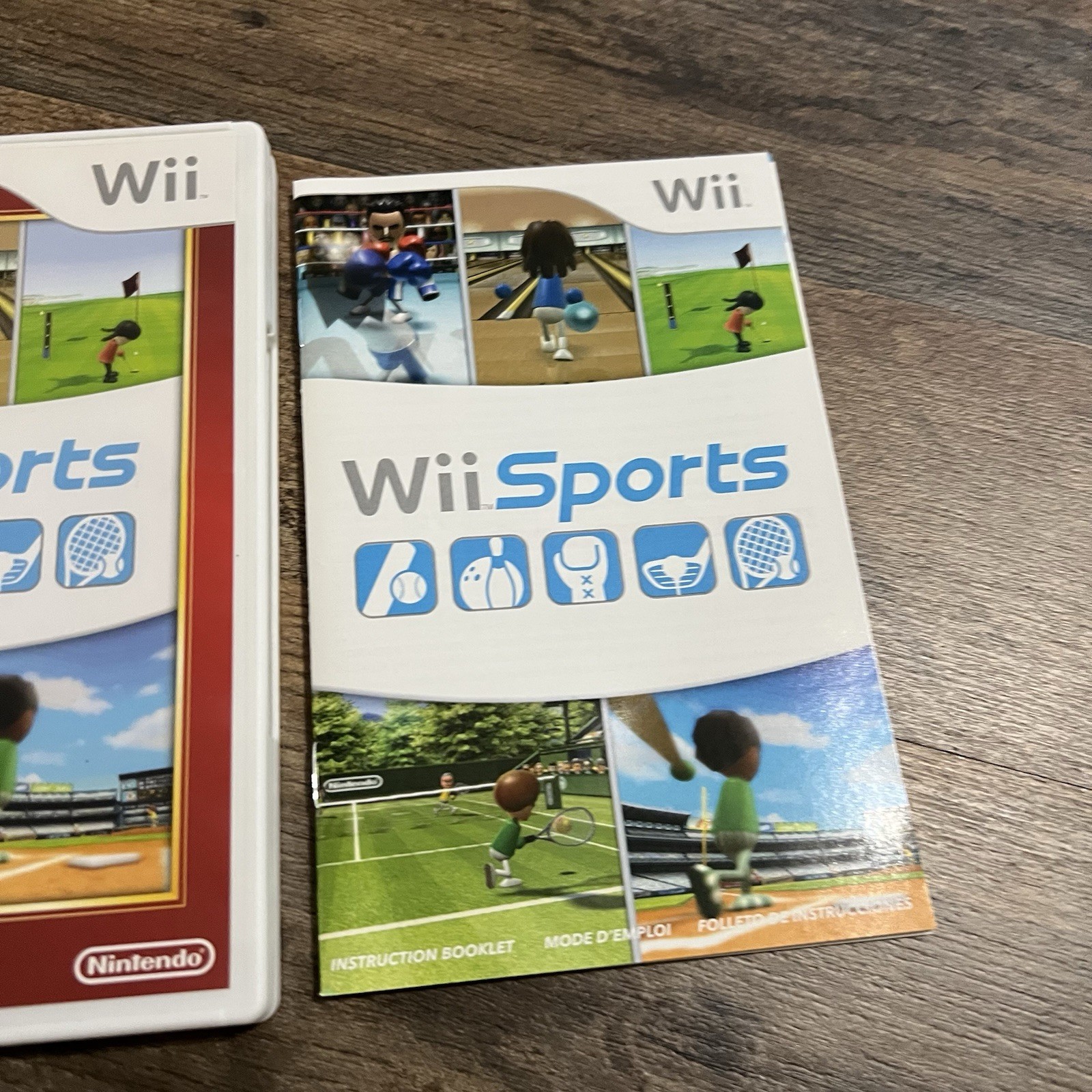 Nintendo Wii Sports Nintendo Selects – Case And Manual ONLY