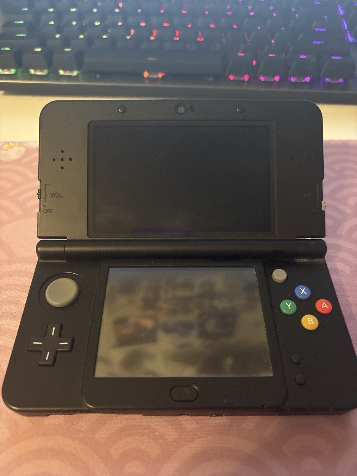 Nintendo 3DS Original Super Mario Edition 4GB Handheld System – Black