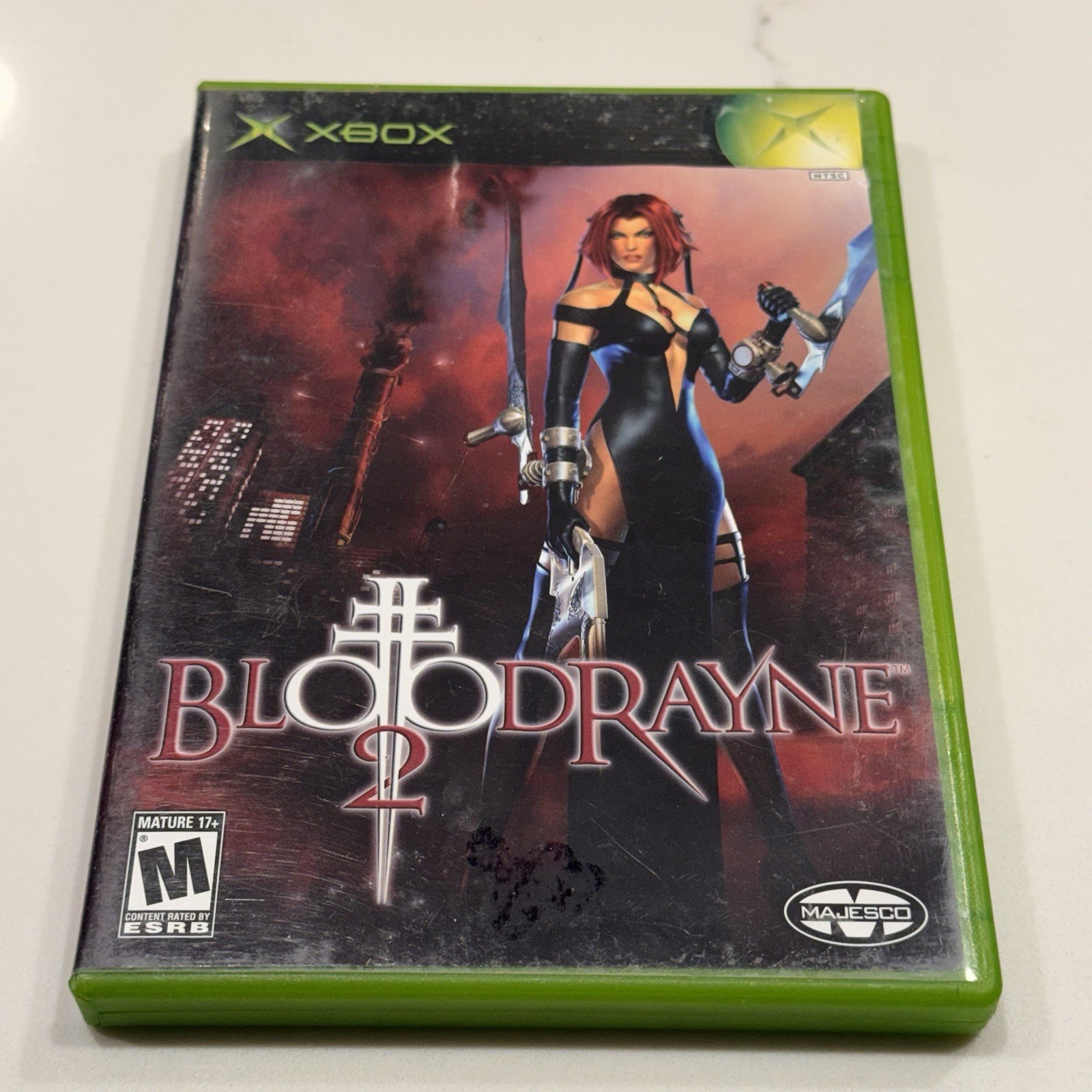 BloodRayne 2 (Microsoft Xbox, 2004) No Manual TESTED