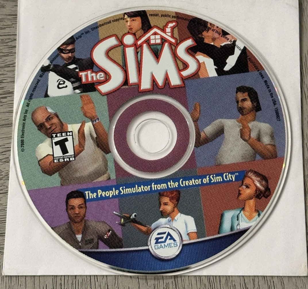 The Sims (PC, 2000) The Original Sims / EA Games – Missing Case