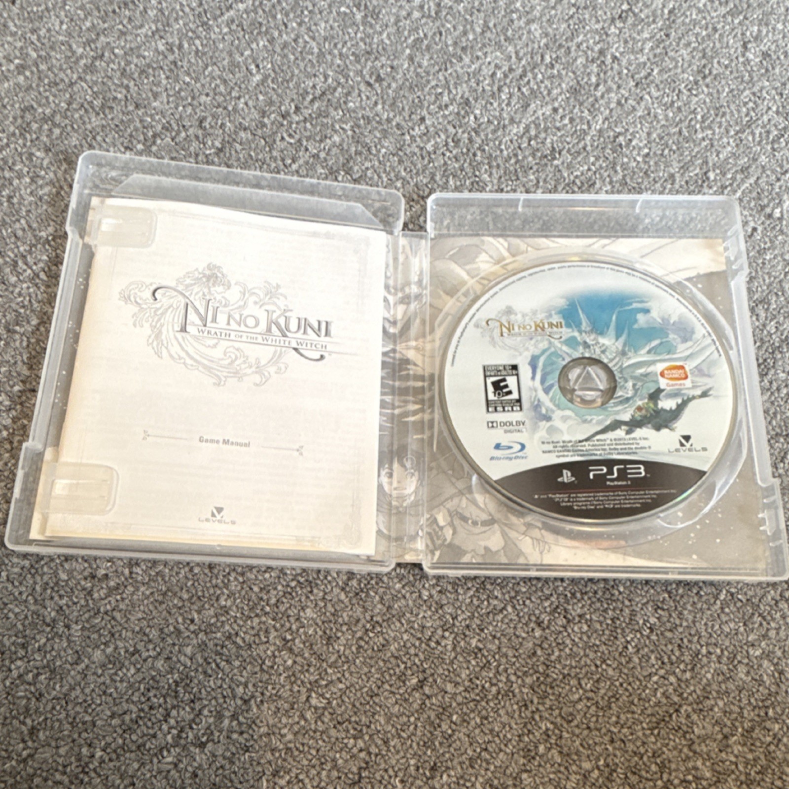 BANDAI NAMCO Games Ni No Kuni Wrath of the White Witch PlayStation 3 Manual Inc…