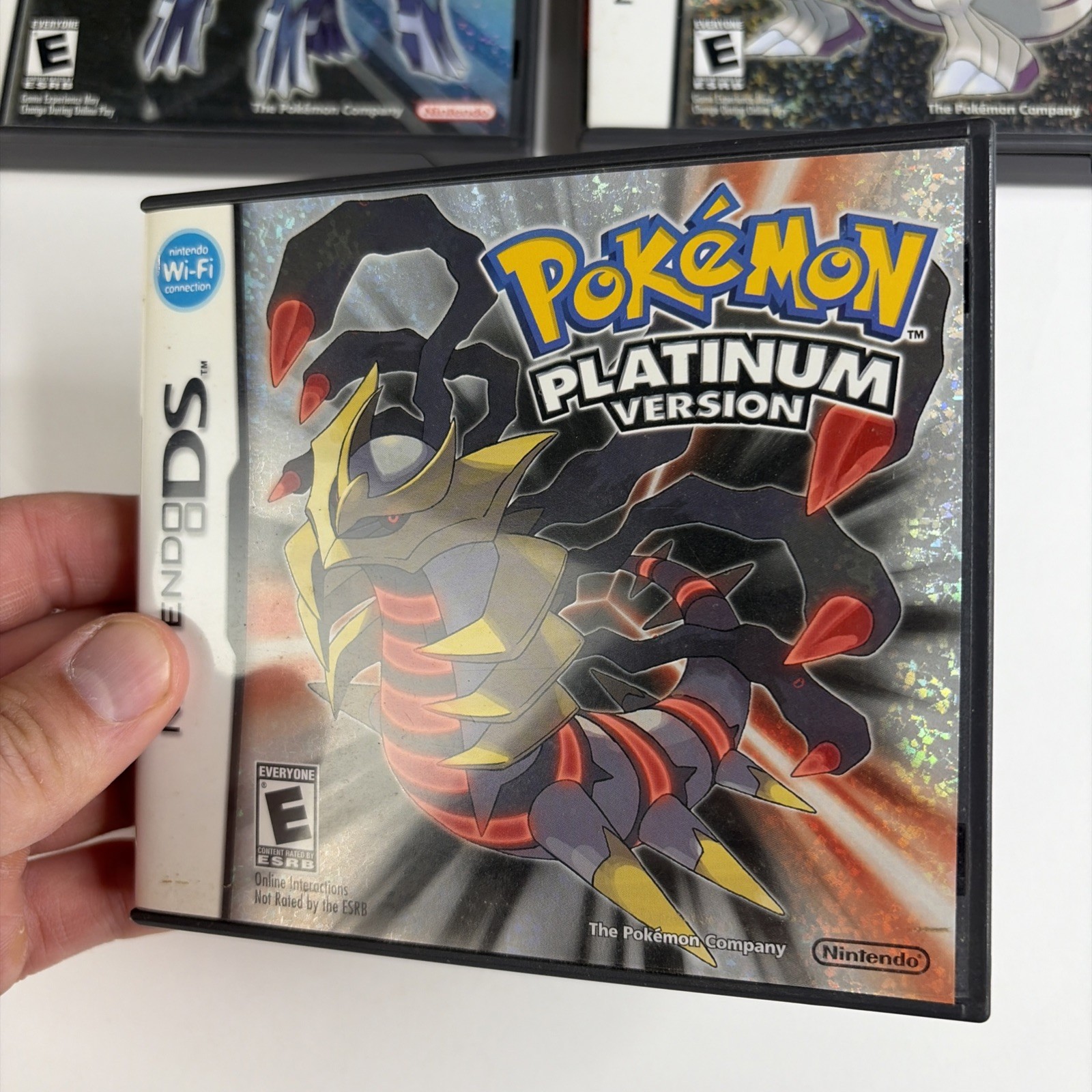 Pokemon DS Platinum Diamond Pearl Bundle W Original Box Authentic Tested