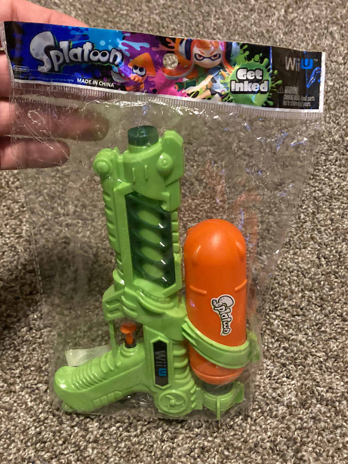Splatoon Nintendo Wii U Promotional Toy Water Gun **BRAND NEW**