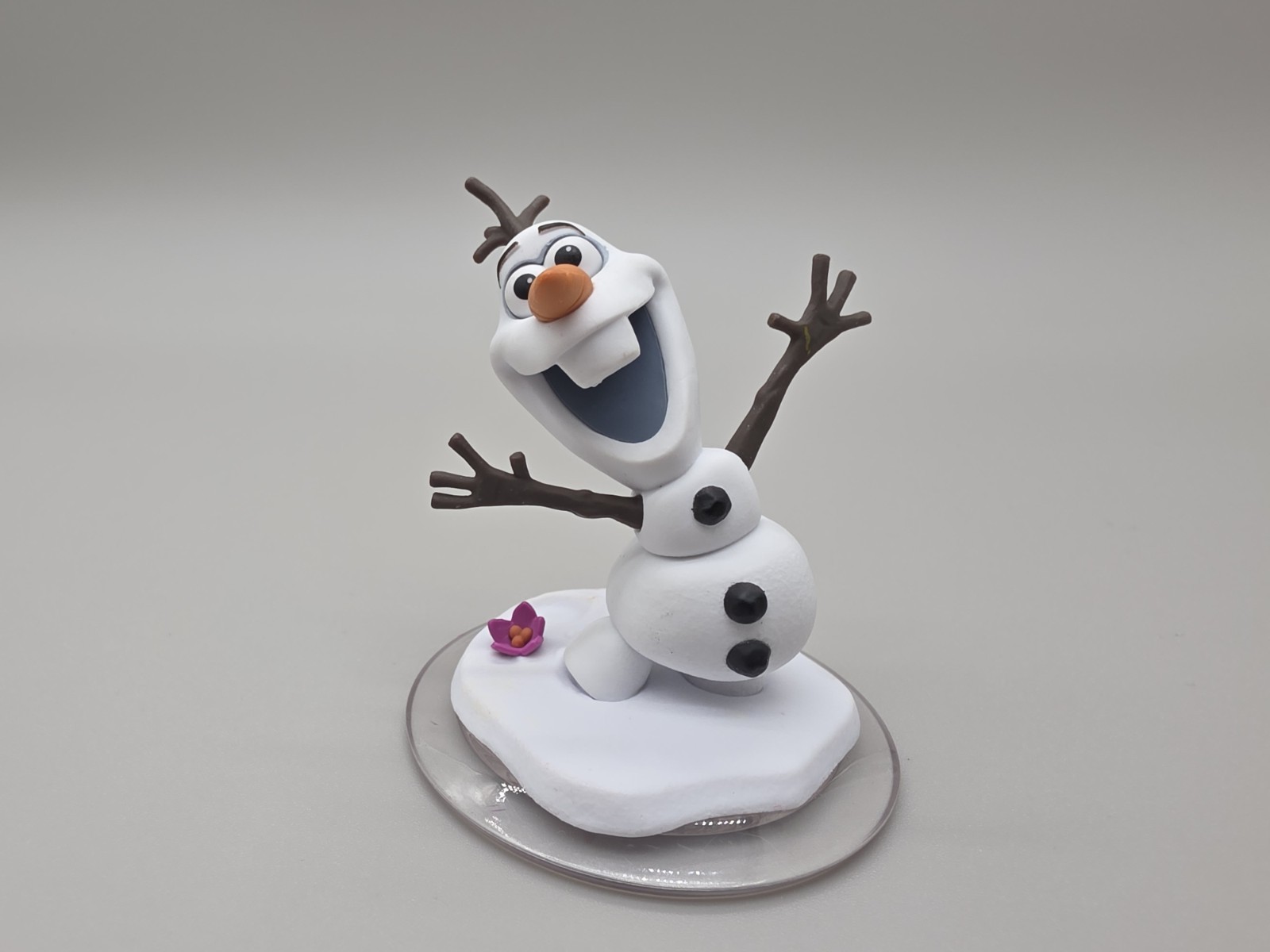 Disney Infinity Frozen Lot Elsa Anna Olaf Figure Set + Power Disc Disney 2.0