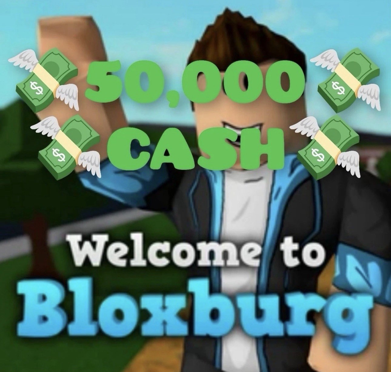 Welcome to Bloxburg 50,000 Cash In-Game Currency Roblox Game Virtual Money