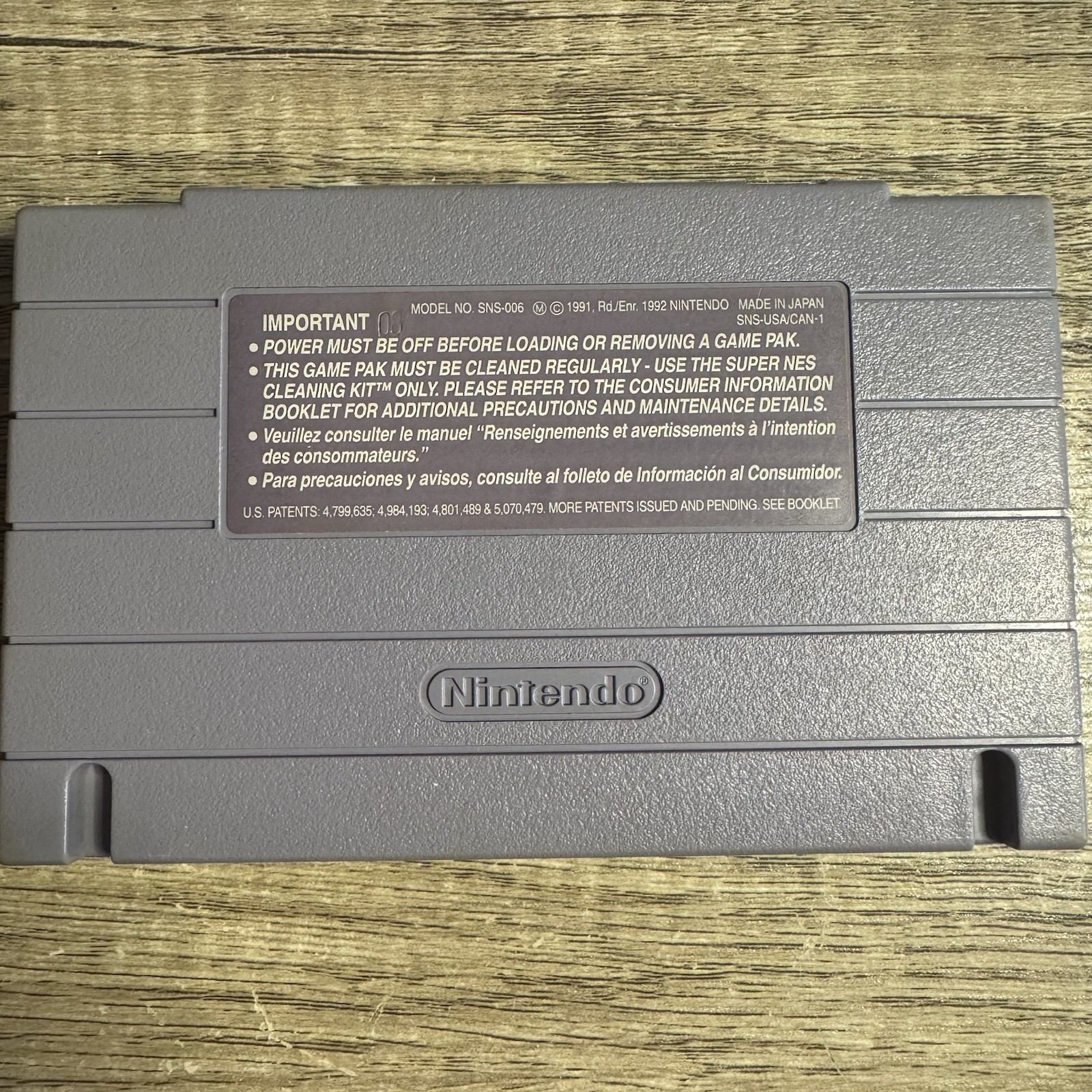 Super Mario All-Stars SNES Game – Tested & Authentic OEM Nintendo Cartridge