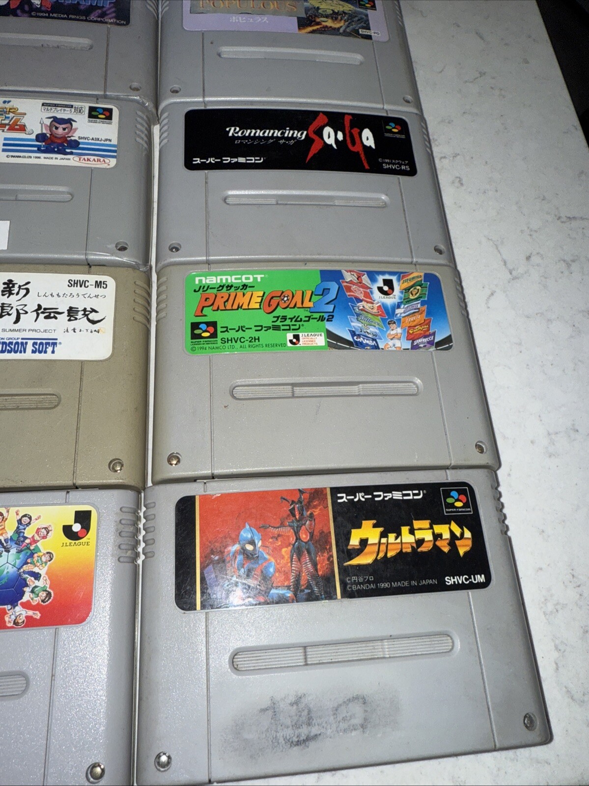 Nintendo SFC Super Famicom Console boxed System bundle Mint Includes 12 Games