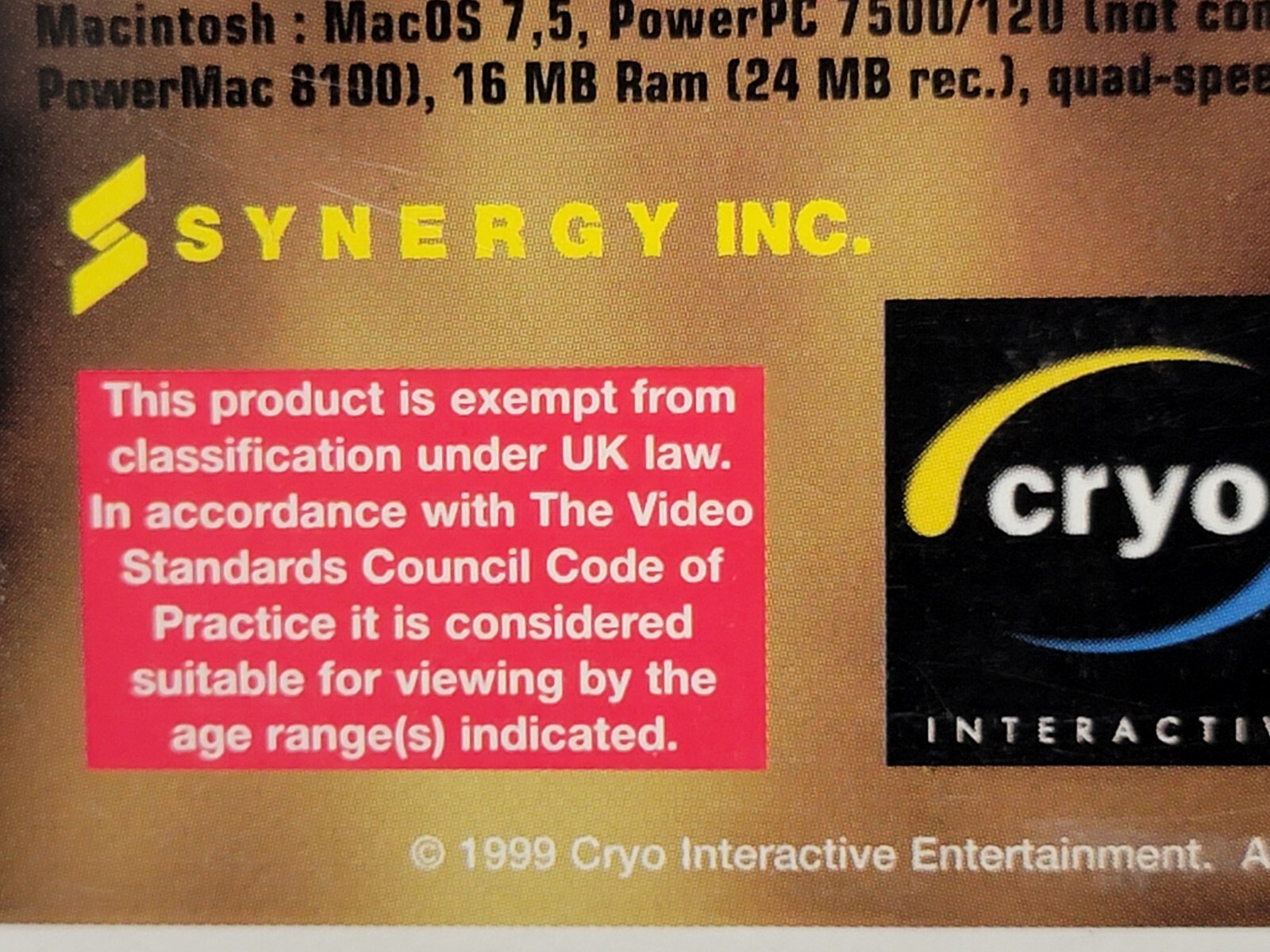NEW Gadget Past as Future PC & Mac Big Box 4 CD Game SEALED Cryo Collection