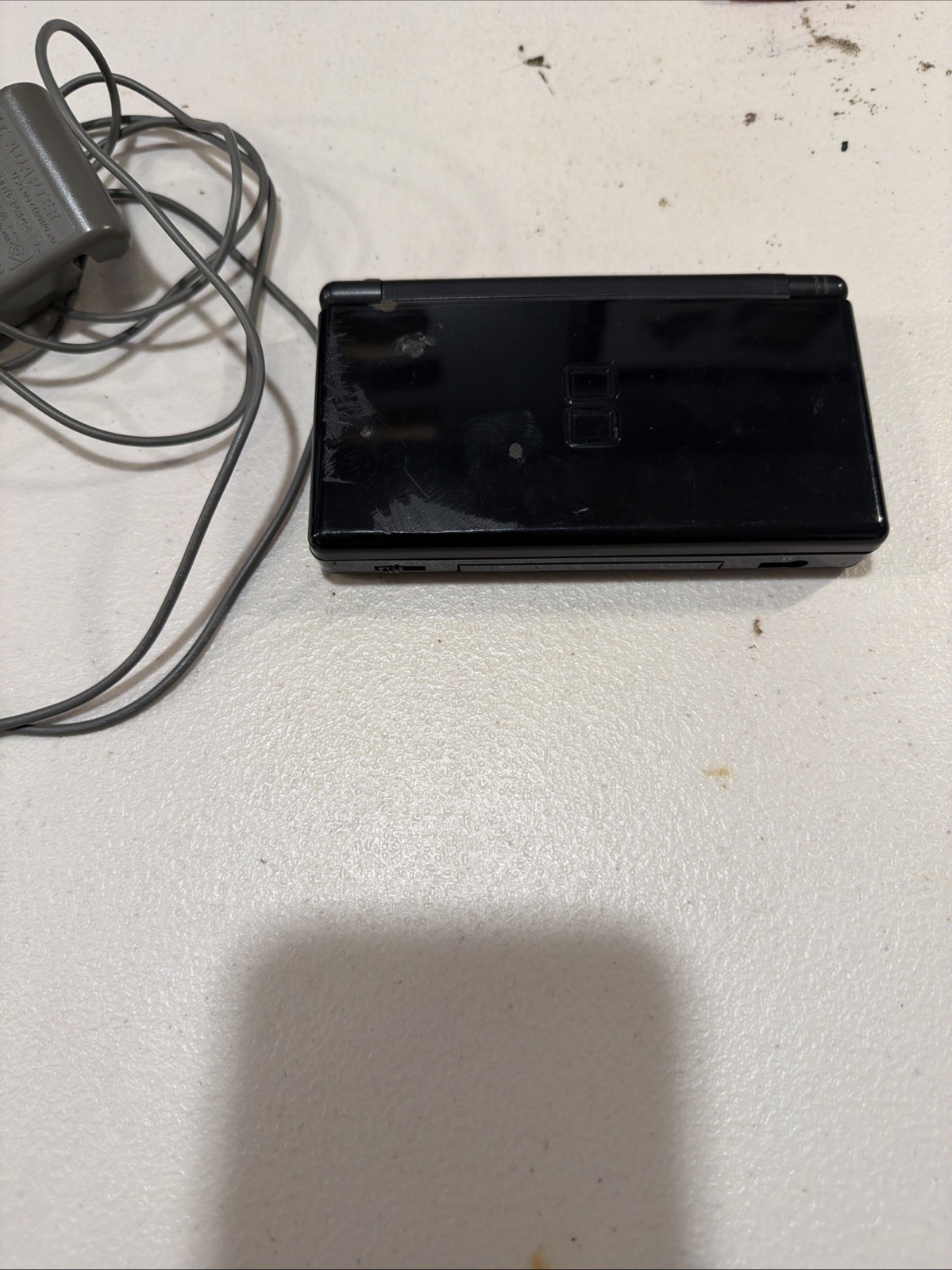 Nintendo DS Lite Handheld System – Onyx Black (Missing Stylist)