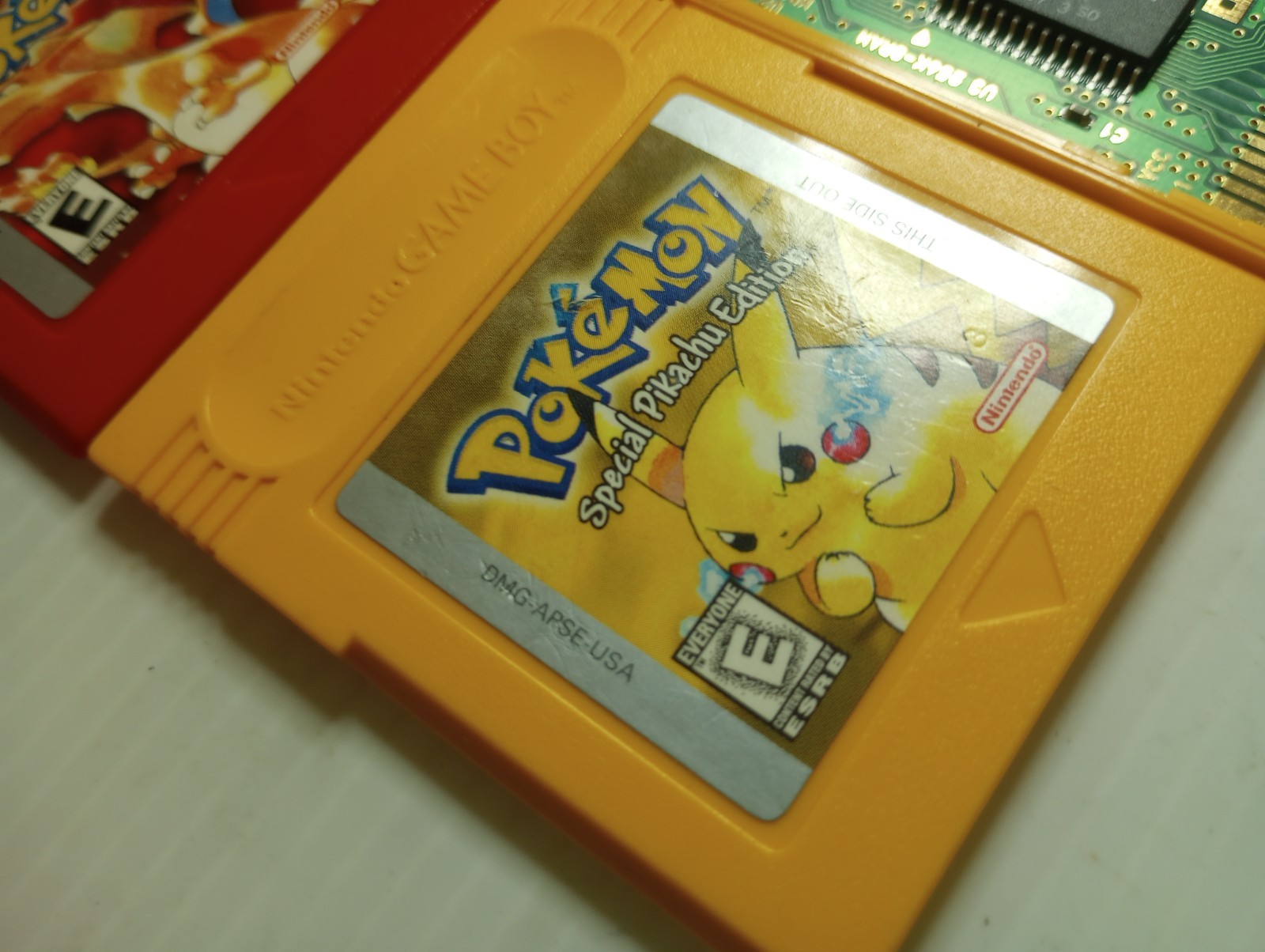 Nintendo Gameboy Pokemon Blue Red Yellow Gold Silver Good Labels New Batteries