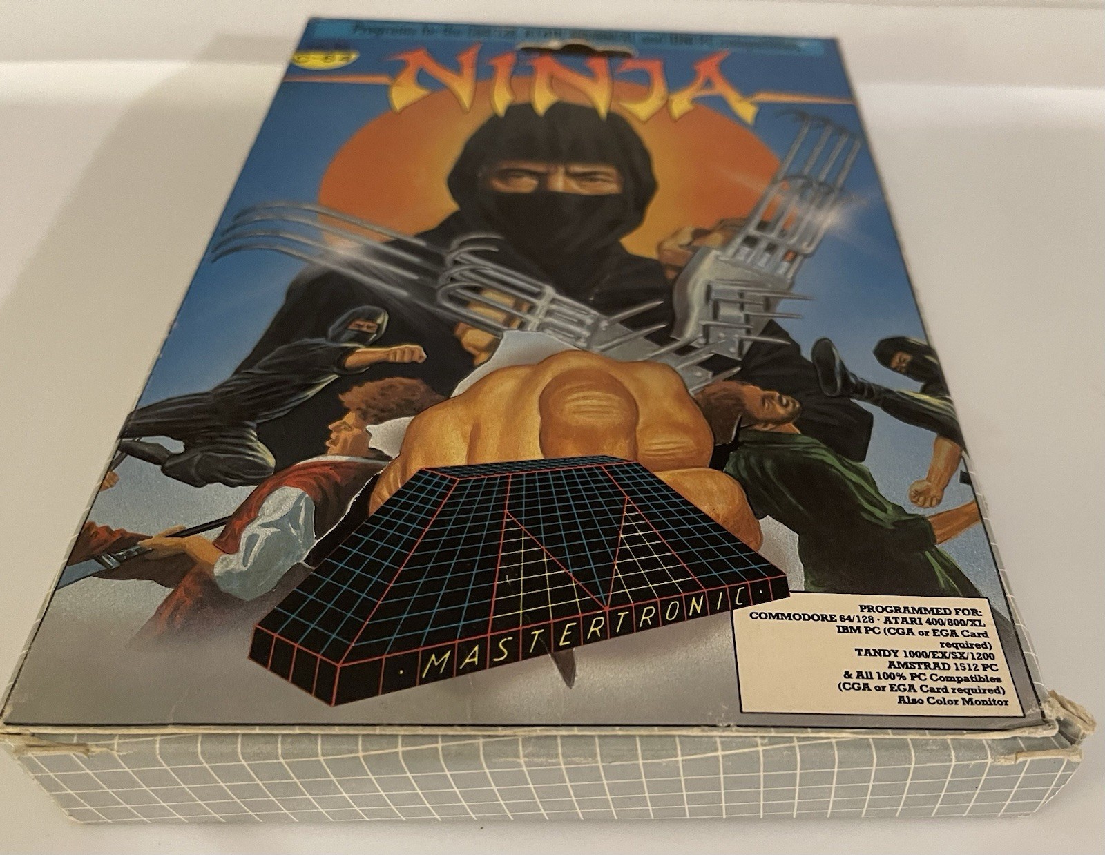 Commodore 64 Game NINJA by MasterTronic for Atari 400/800 / XL / XE / C64