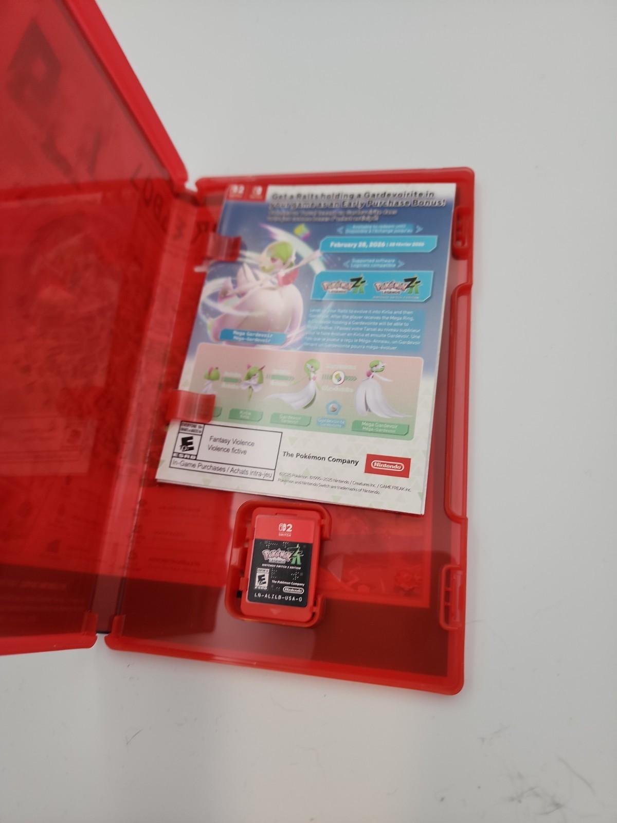 Pokemon Legends ZA – Nintendo Switch 2 Edition – Complete