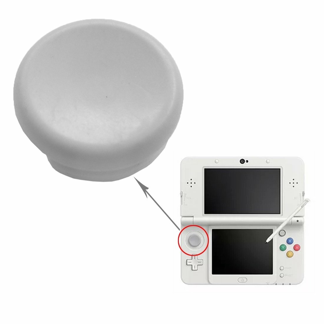 Analog Stick Cap for Nintendo 3DS/ 3DS XL/ New 3DS / New 3DS XL