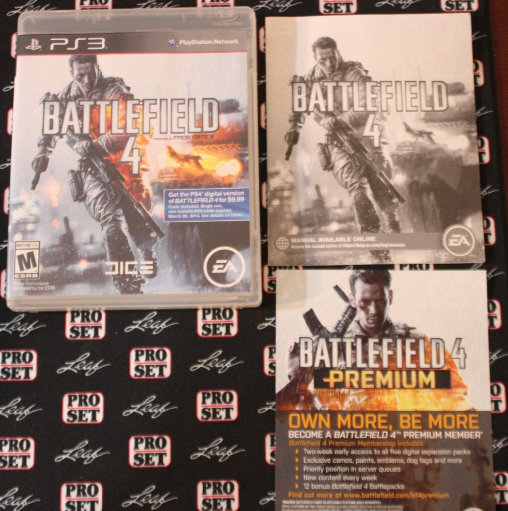 Battlefield 4 PlayStation 3 PS3 (2013) Complete CIB Tested