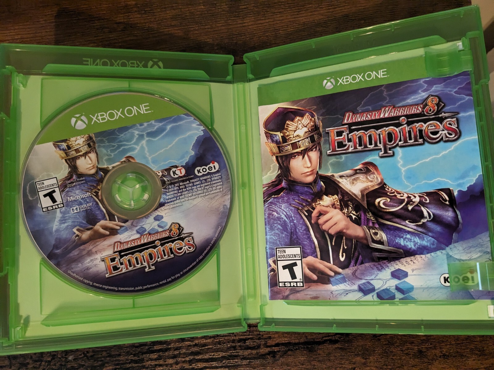 Dynasty Warriors 8: Empires (Microsoft Xbox One, 2015) CIB Complete With Manual