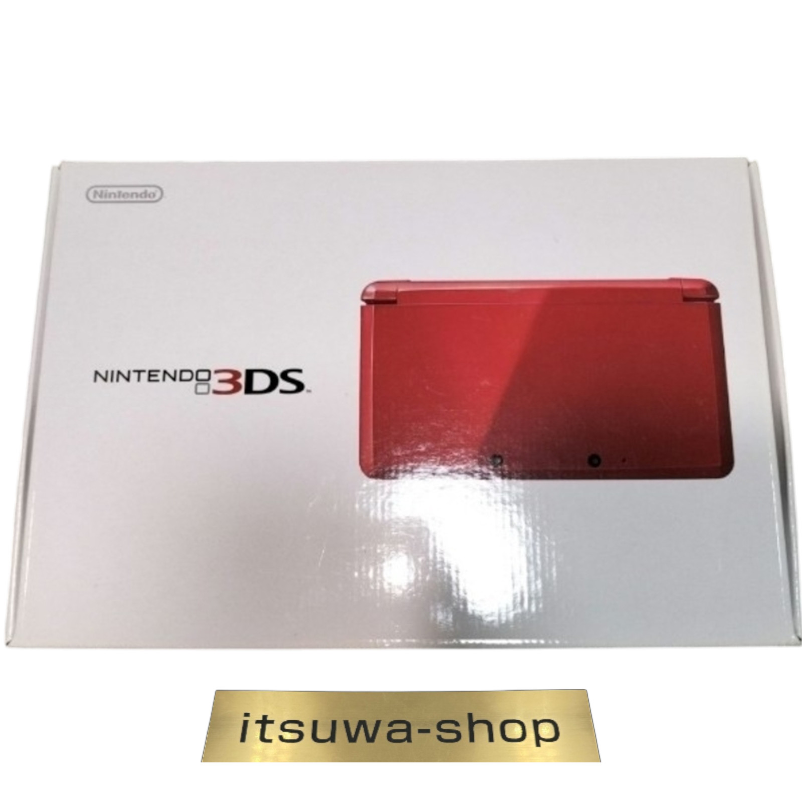 Nintendo 3DS LL Metallic Red Handheld Gaming Console Japan Imported new