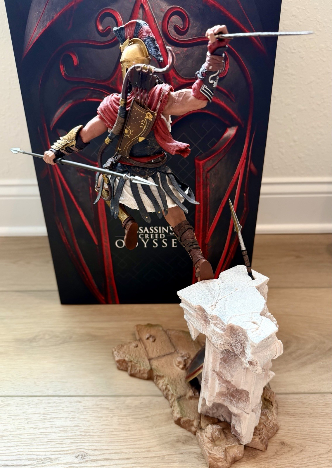 Assassin’s Creed Odyssey Collector’s Edition Xbox One 1 Spartan Statue + Extras