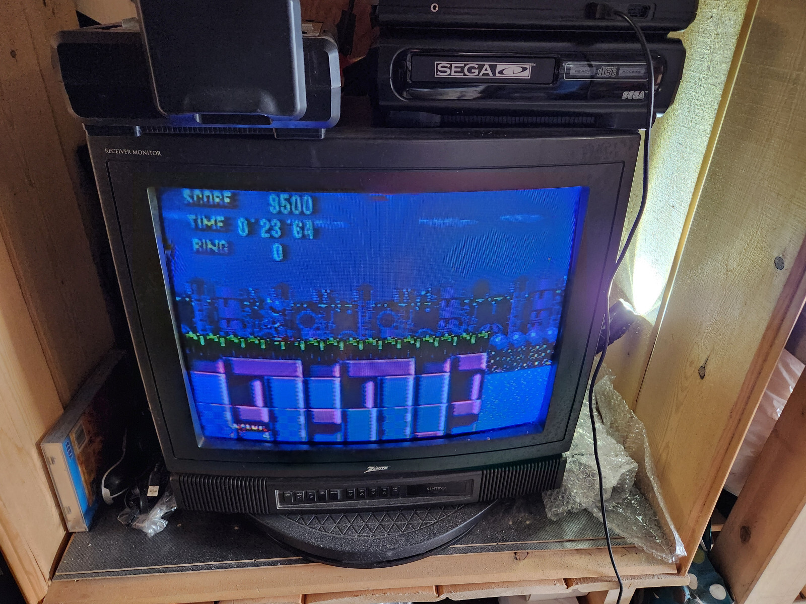 SEGA CD “Front Loading Model 1 Console” COMPLETE in Box! Very RARE! TESTED/XLNT!