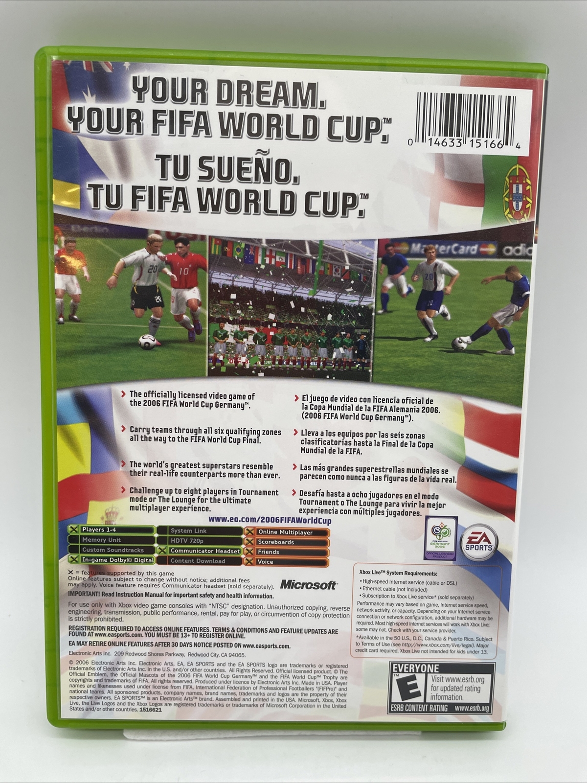 XBox Sports Games Lot: NBA 2k18,FIFA World Cup Germany 2006, Hastings Paintball