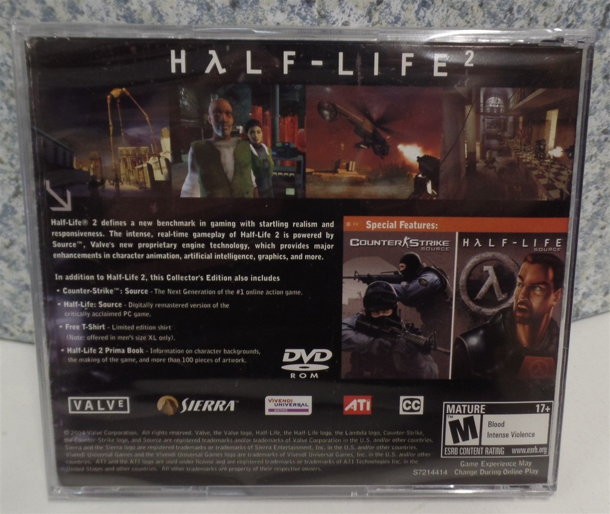 Video Game PC Half Life 2 Collector’s Edition NEW SEALED Jewel