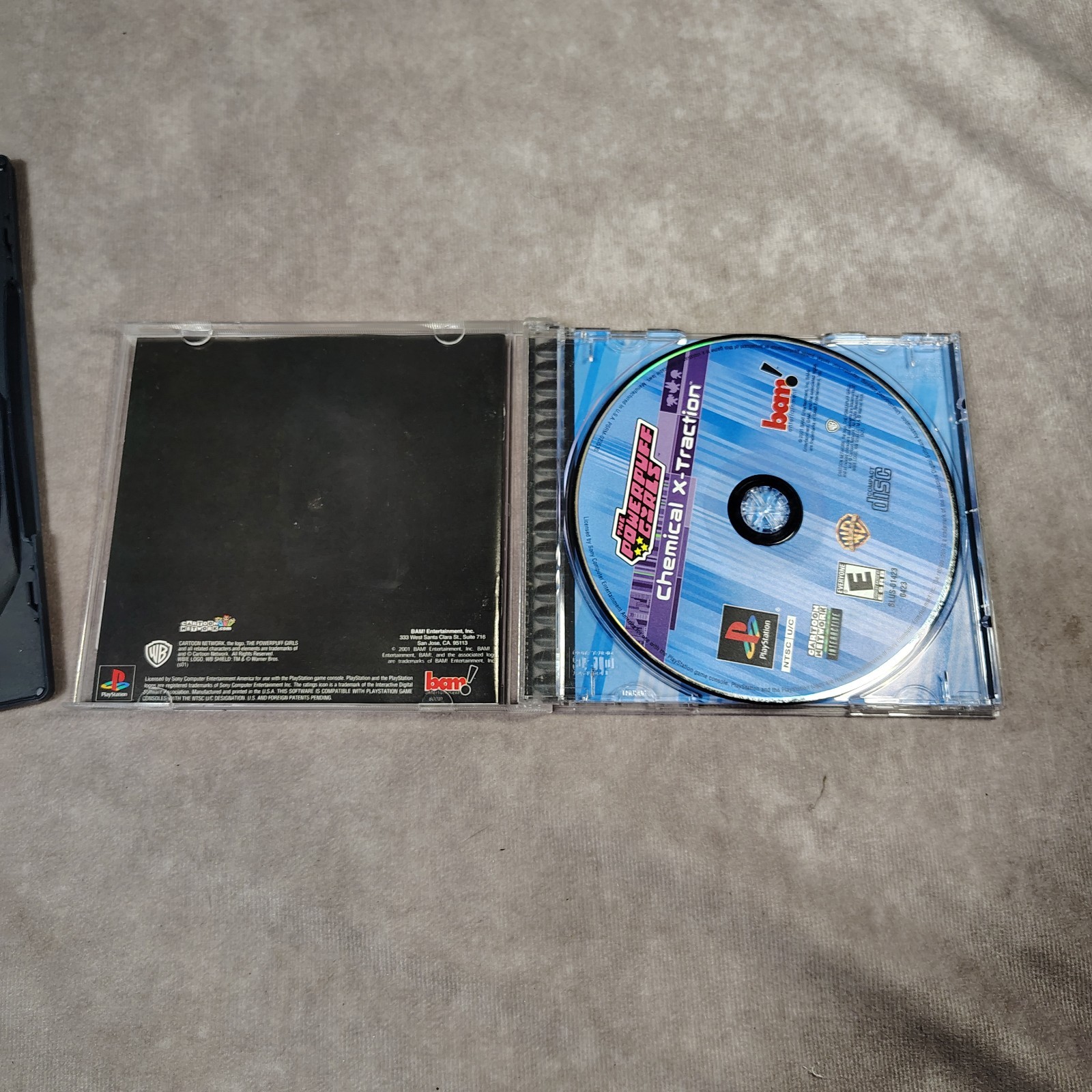 The Powerpuff Girls Chemical X Traction PS1 and Relish Rampage PS2 Bundle
