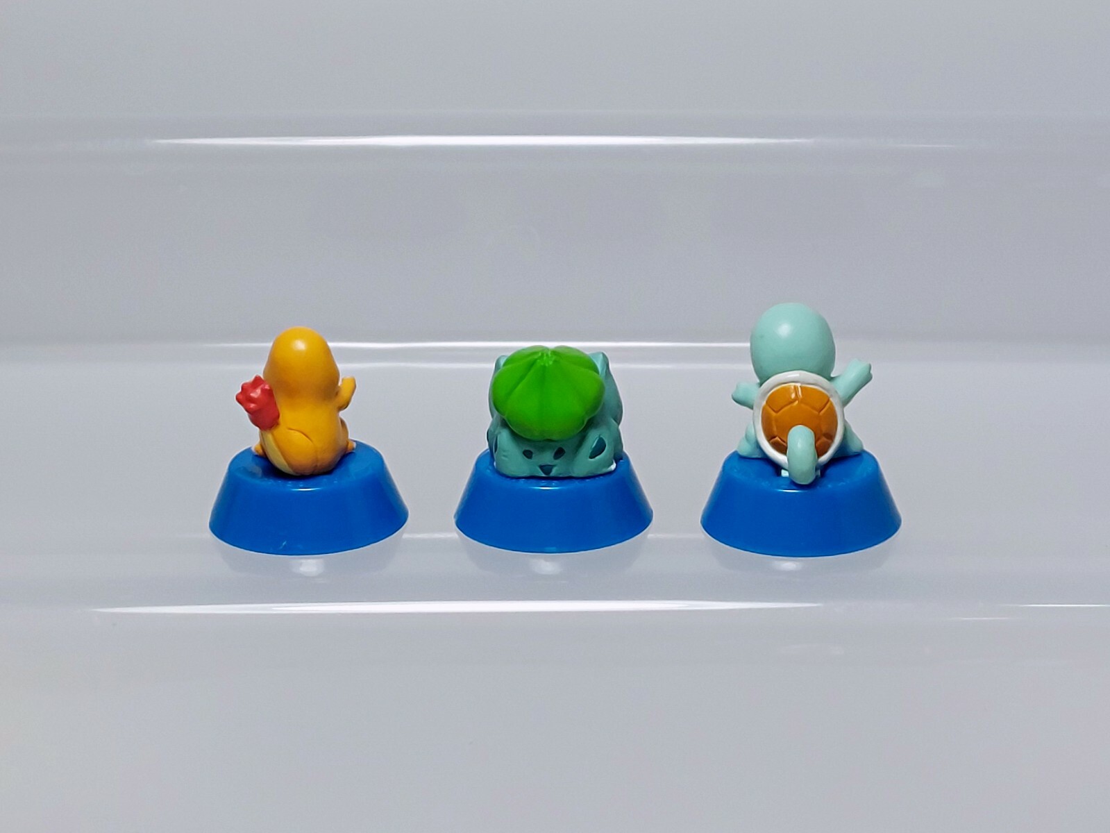 Charmander Bulbasaur Squirtle Pokemon Puchi Petit Character Figure R08 0.8-0.9in