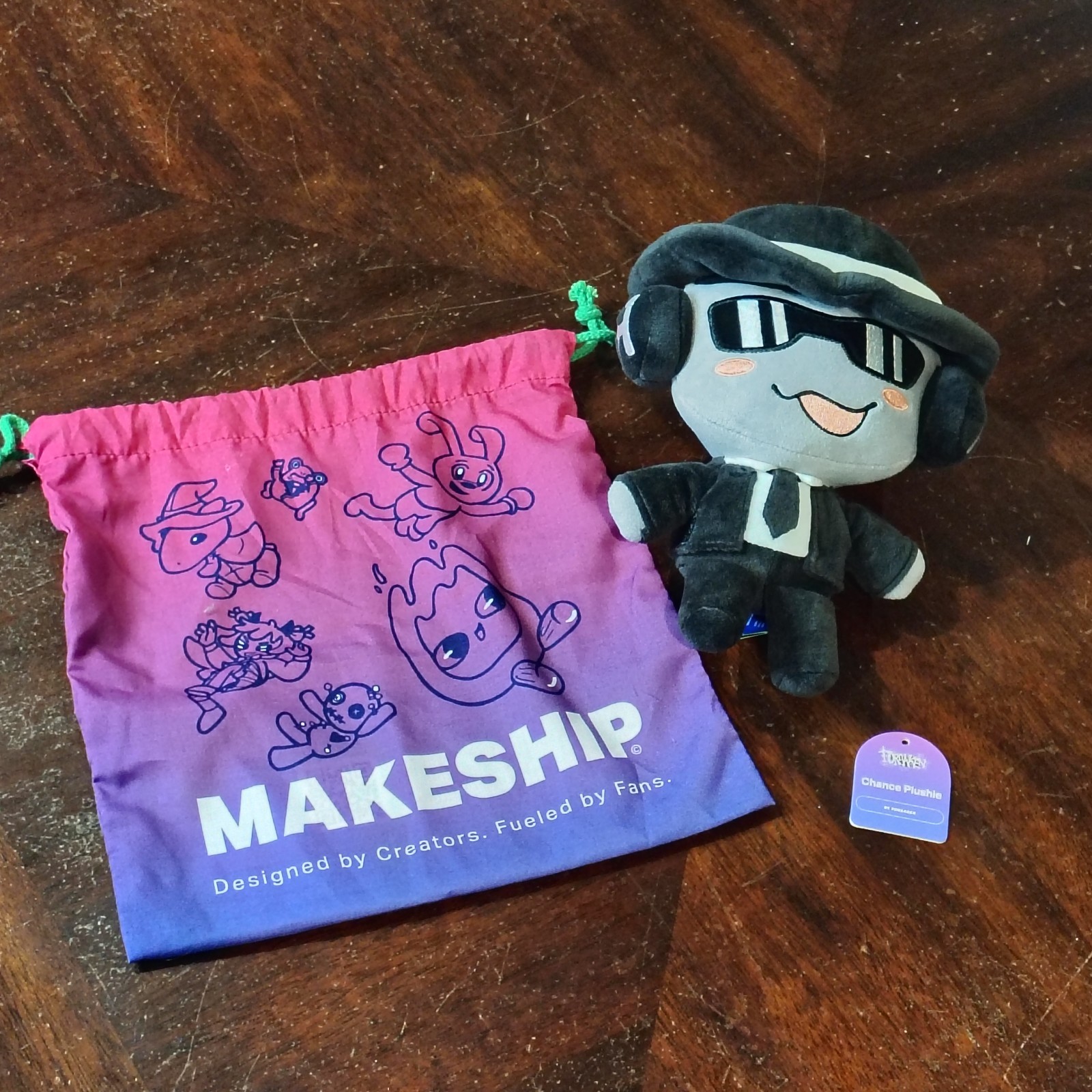 Makeship Chance Forsaken Plush With Dust Bag And Original Tag – NEW