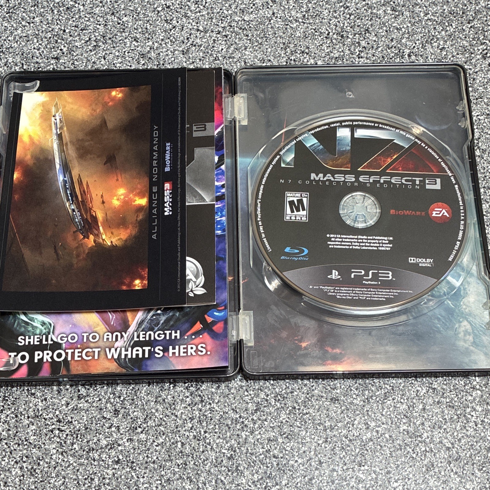 Mass Effect 3 N7 Collector’s Edition PS3 NTSC-U/C (2012) M Action RPG