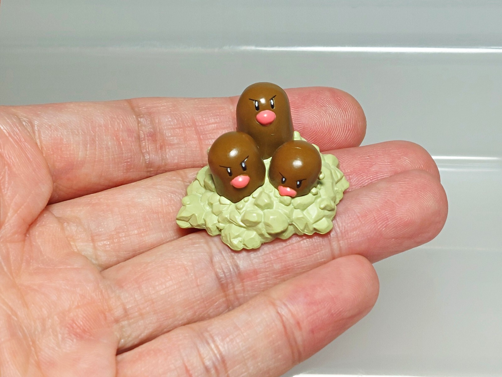 Dugtrio Diglett Pokemon FC Get Collections Figure Bandai T-ARTS 0.5-0.8in