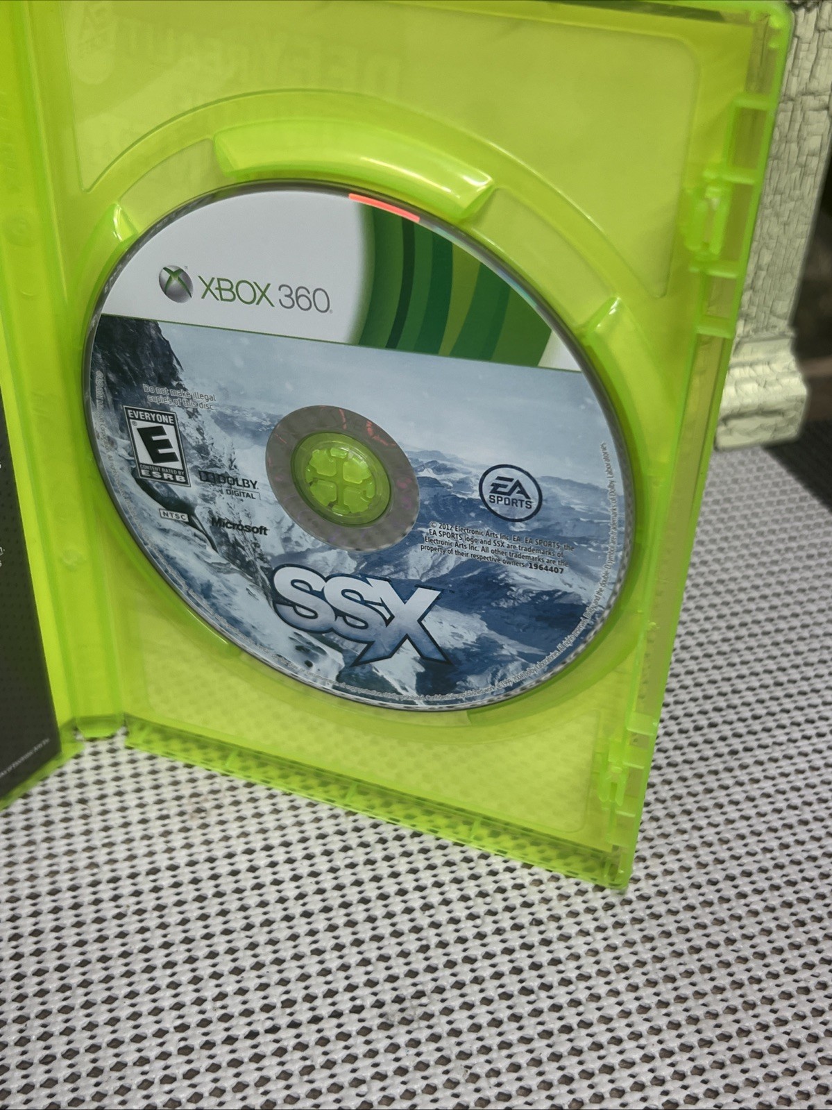 SSX Microsoft Xbox 360 No Manual, Tested AND WORKING