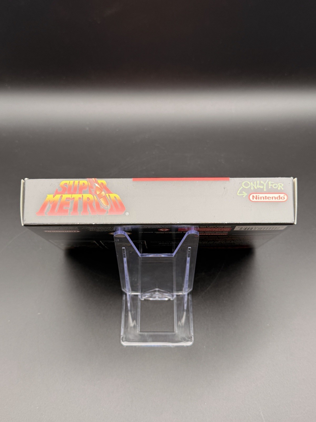 Super Metroid For Display Only-Super Nintendo SNES Complete In Box CIB