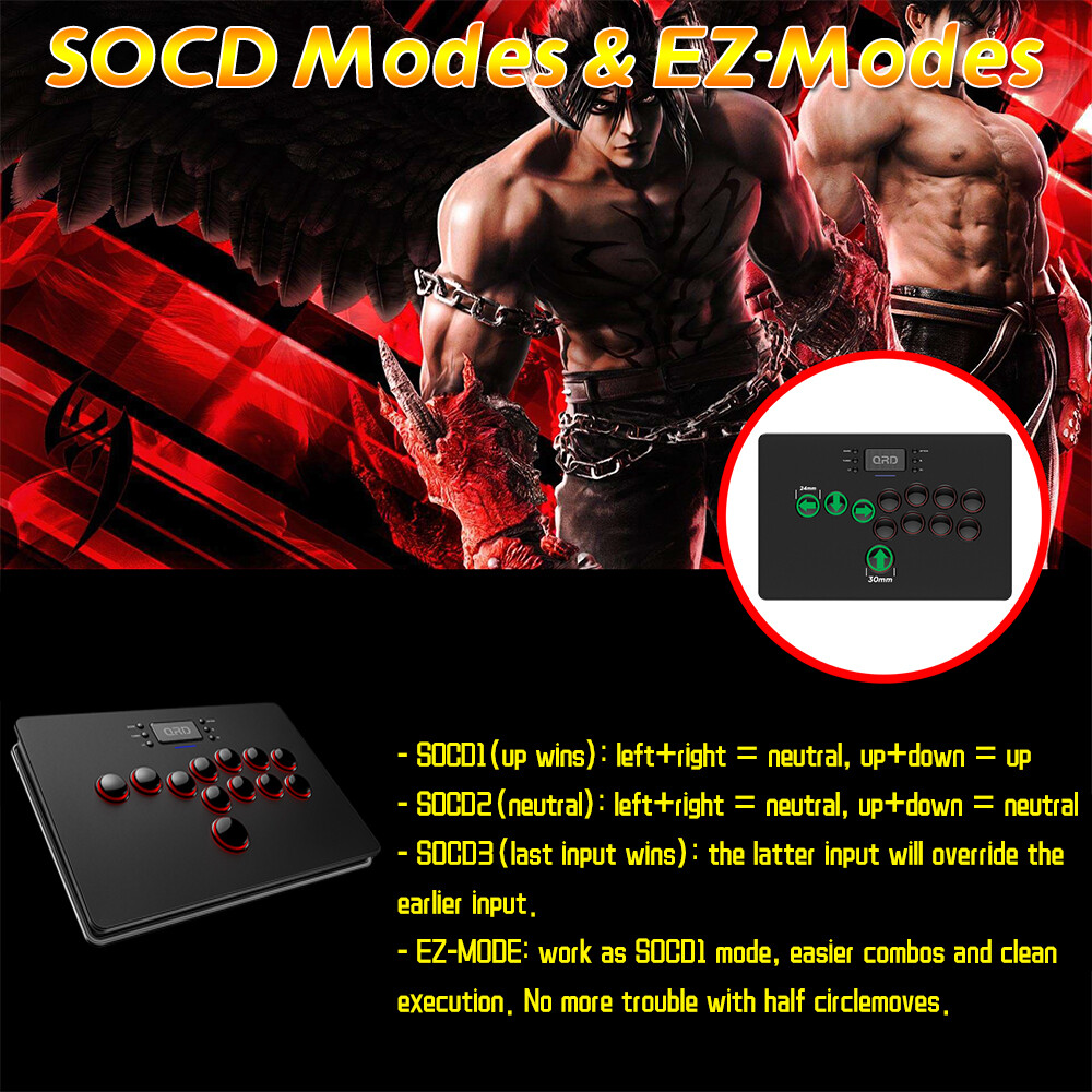 QRD S3 Wireless Leverless Controller for PS5 PS4 PS3 Nintendo Switch/OLED PC IOS
