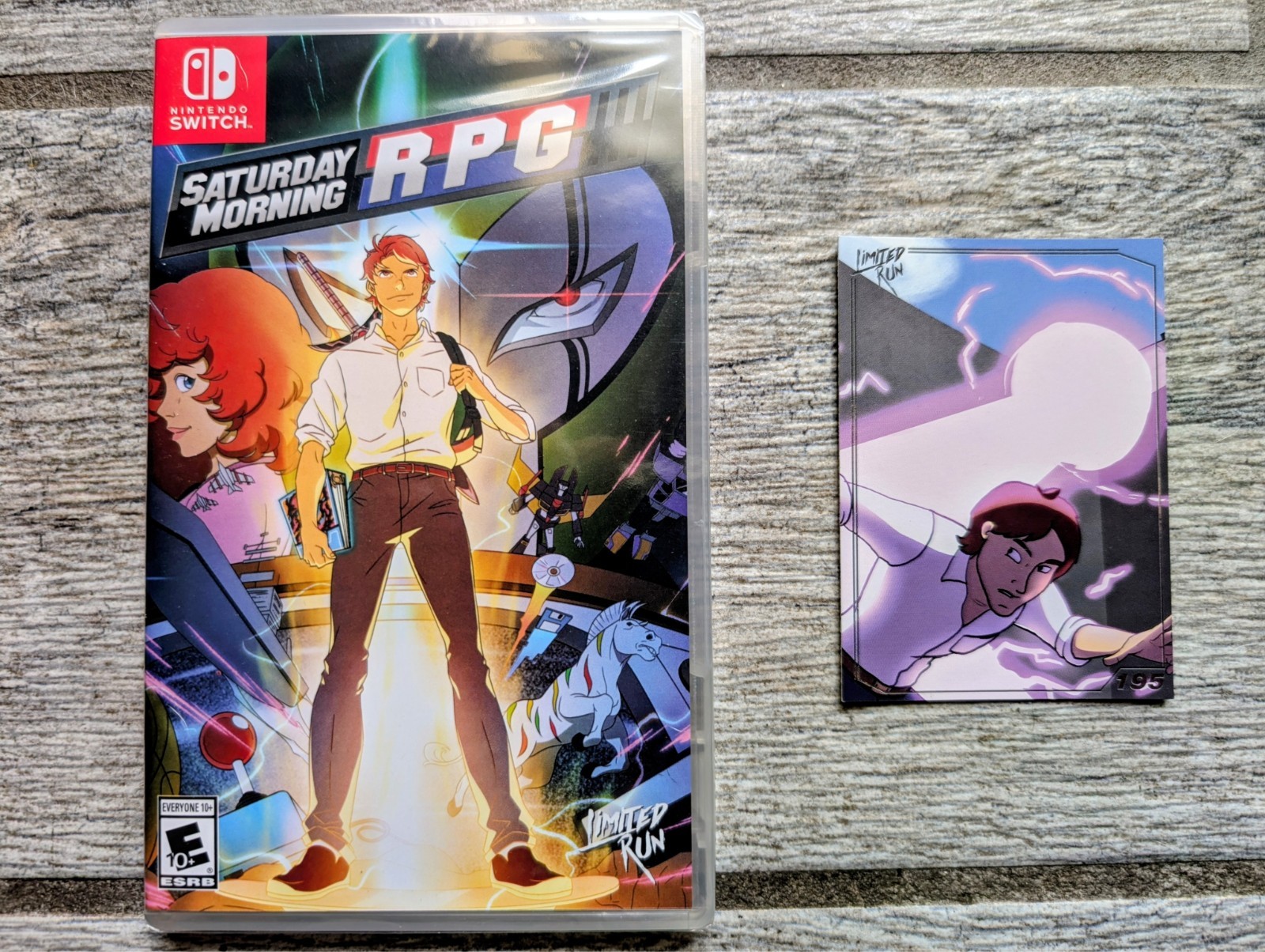 SATURDAY MORNING RPG – Nintendo Switch – LRG #005 – New with Trading Card!