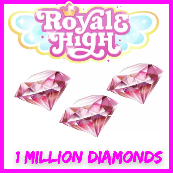 Royale High 1 Million (1M) Diamonds RHD 🔥 Cheap & Fast Delivery🔥
