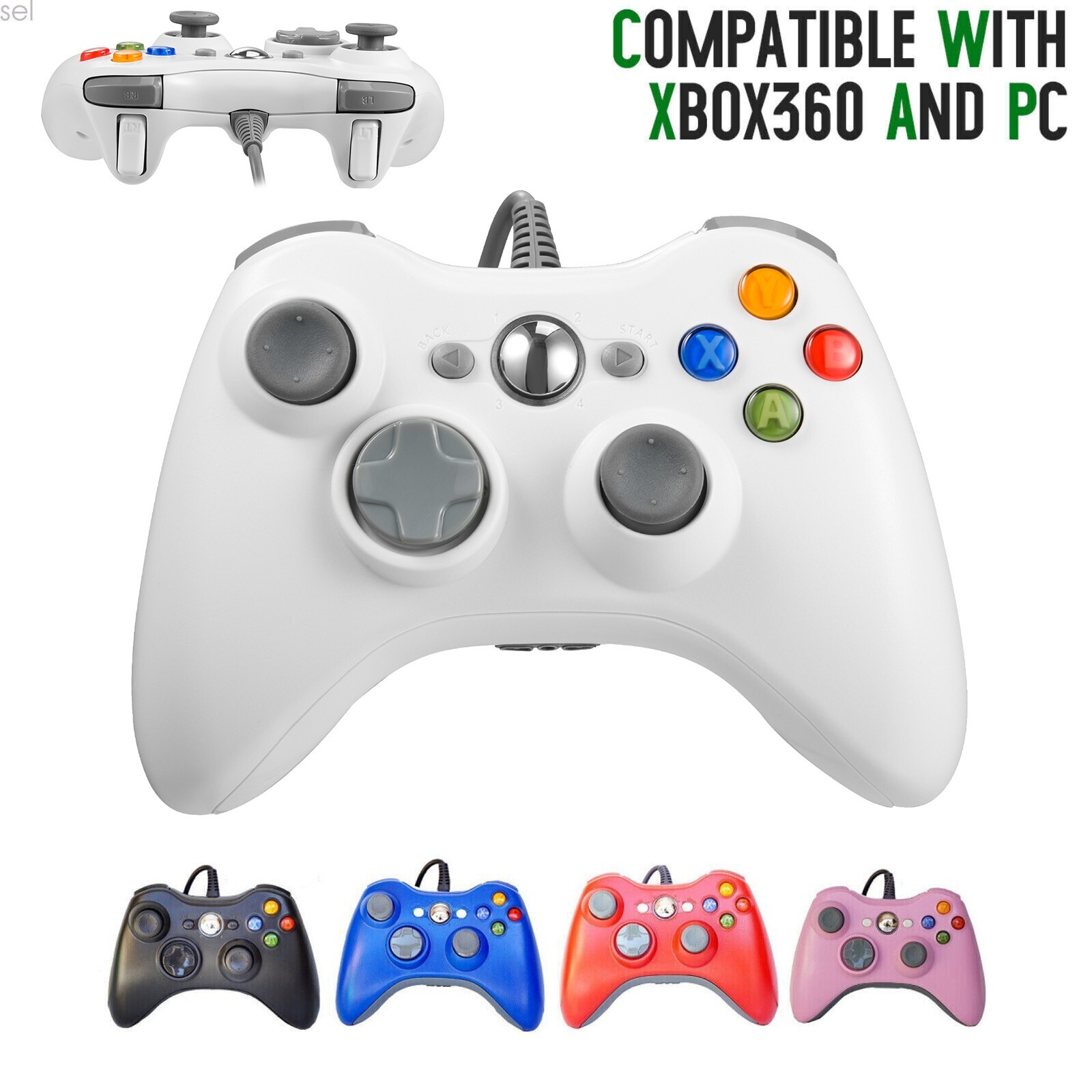 Wired USB N64 SNES Controller Game Pad Joypad for Windows PC Raspberry/Xbox 360