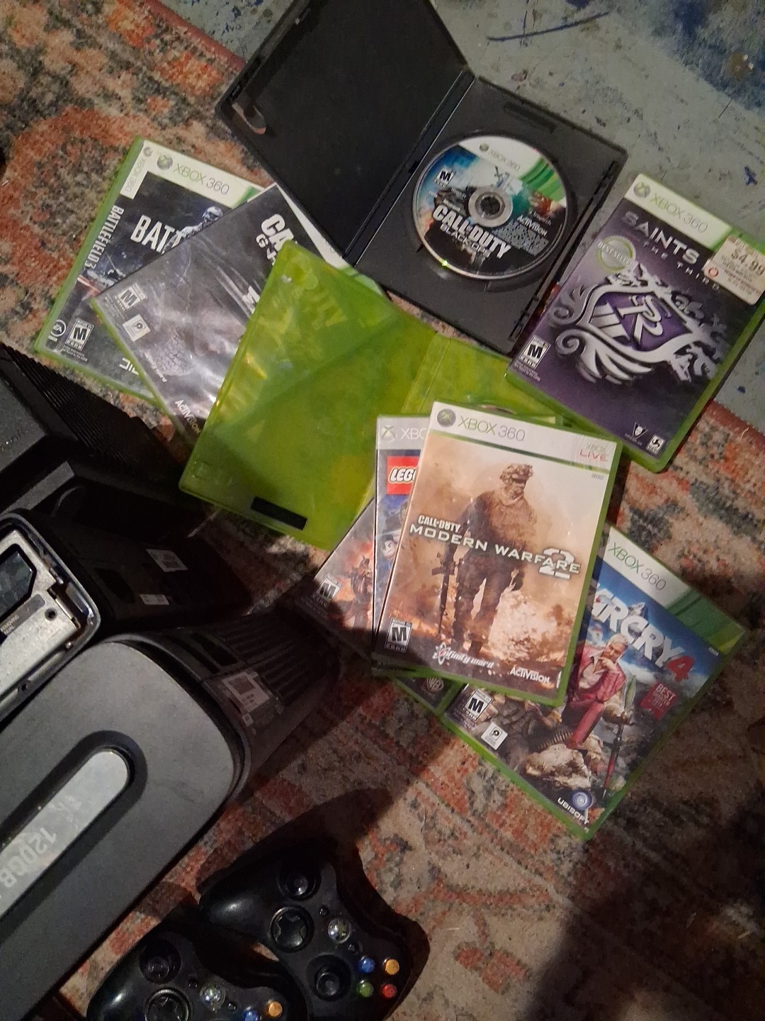 Lot Of Xboxes And Games Not Sure If They All Work But 1 Does Use For Parts