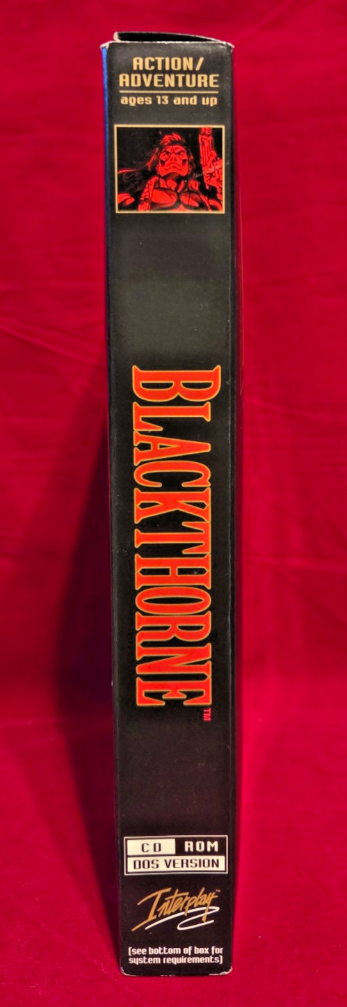 Blackthorne (PC, 1995) CIB Tandy CD-ROM DOS 3.1 or higher