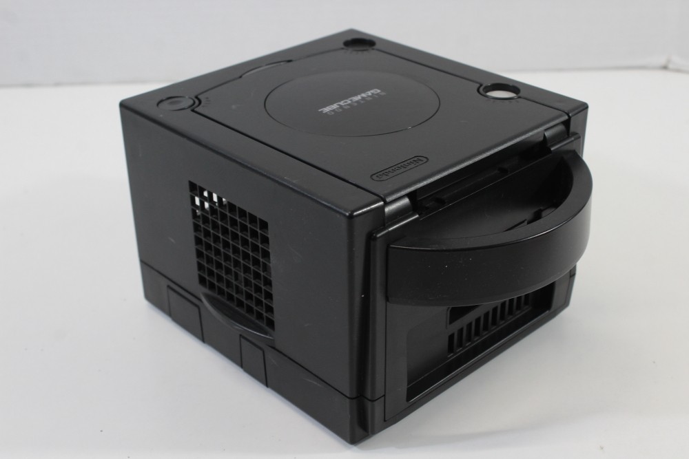 Nintendo GameCube Console OEM Replacement Shell Jet Black DOL-001 Cos.Damage #3