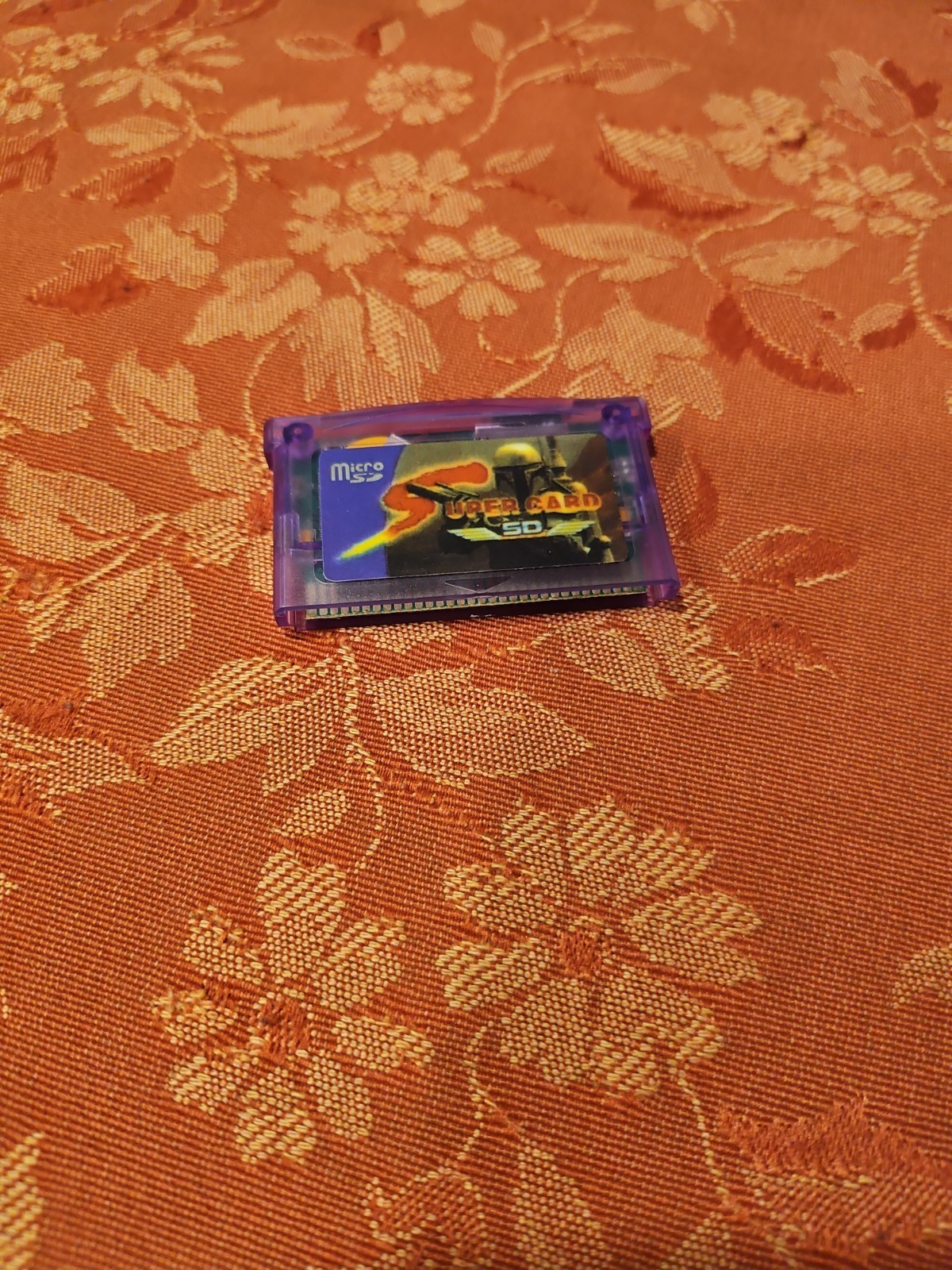 Nintendo Game Boy Advance – SuperCard Micro SD Purple Expansion Pack