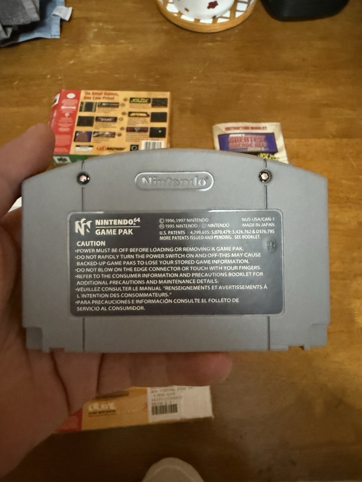 Nintendo 64 Home Console – Black NO AV CABLES